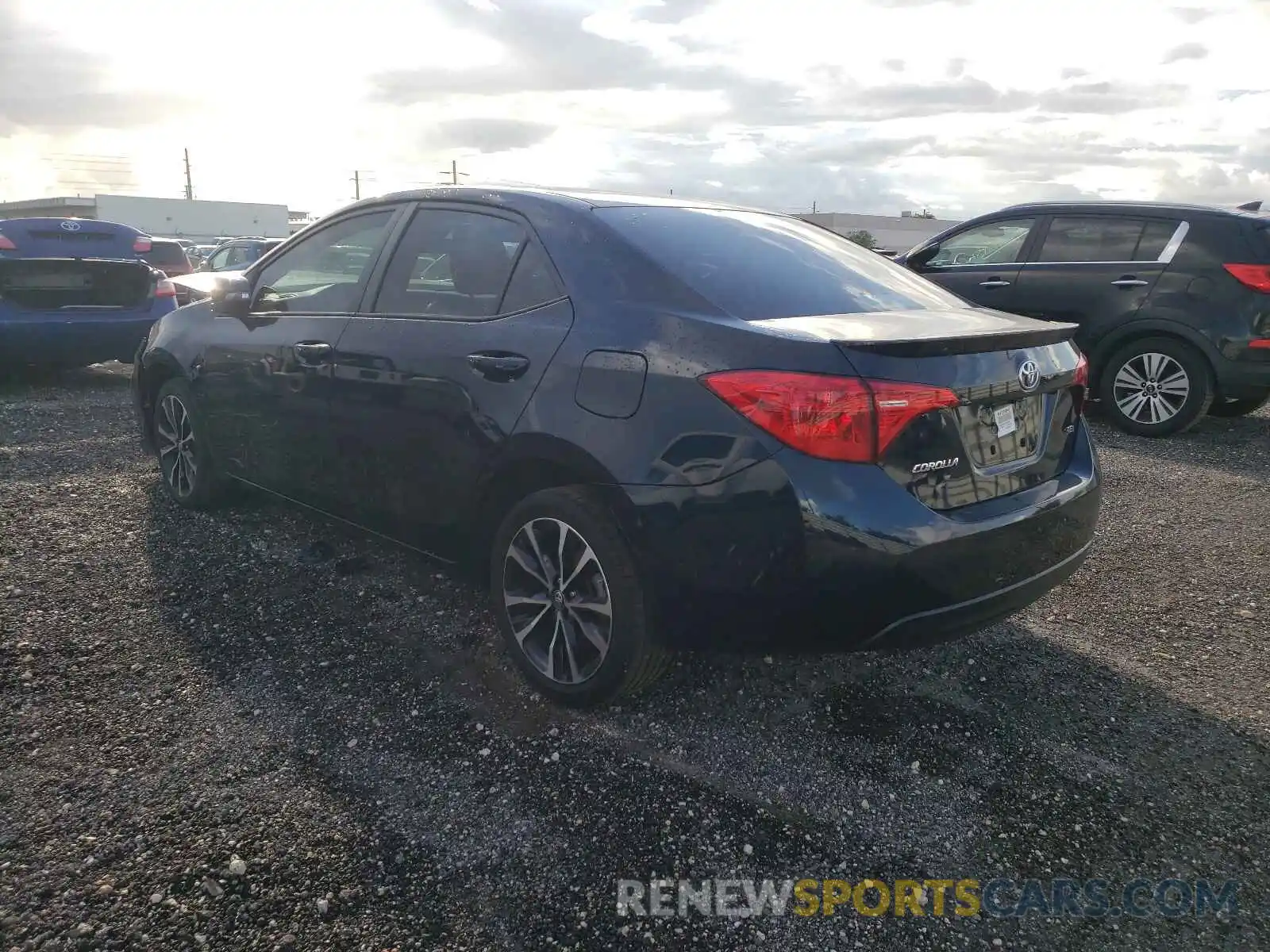 3 Photograph of a damaged car 5YFBURHE1KP947624 TOYOTA COROLLA 2019