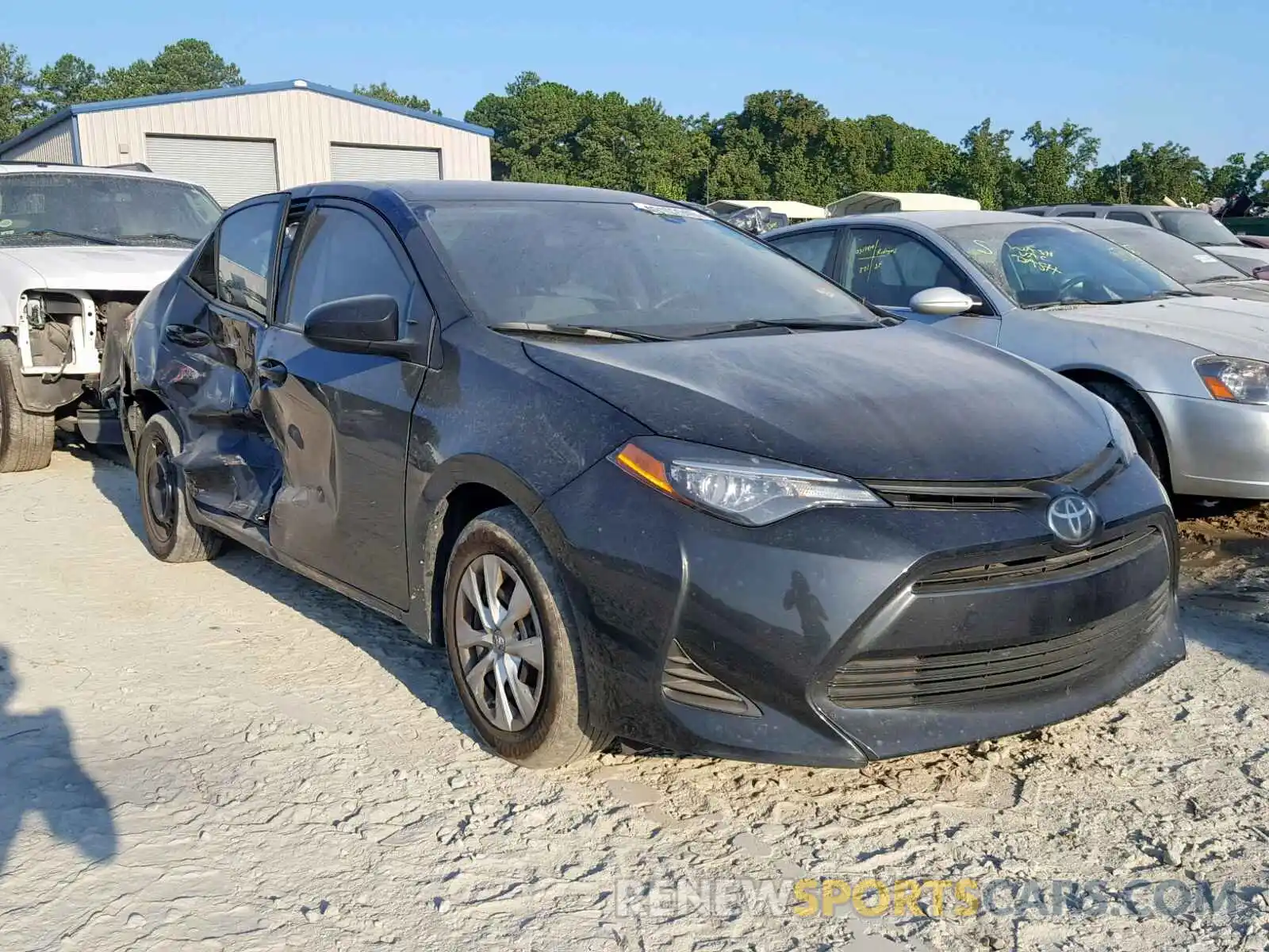 1 Photograph of a damaged car 5YFBURHE1KP947798 TOYOTA COROLLA 2019