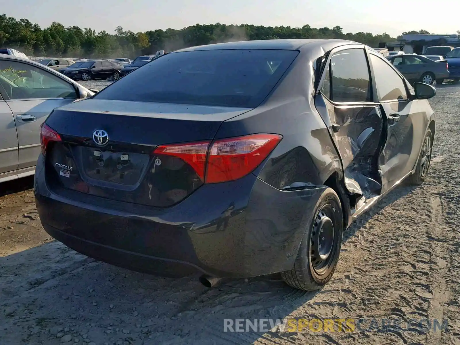 4 Photograph of a damaged car 5YFBURHE1KP947798 TOYOTA COROLLA 2019