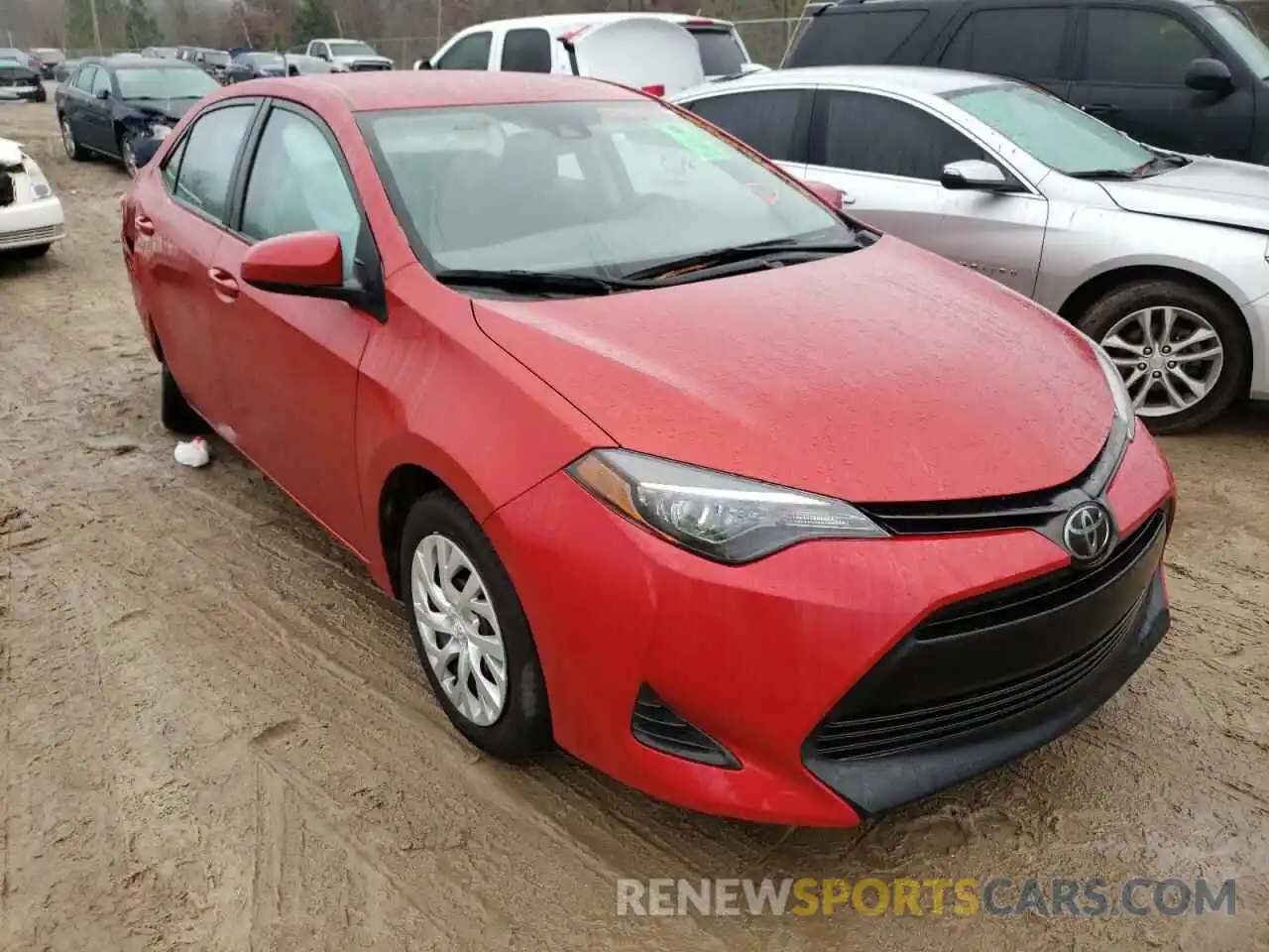 1 Photograph of a damaged car 5YFBURHE1KP947901 TOYOTA COROLLA 2019