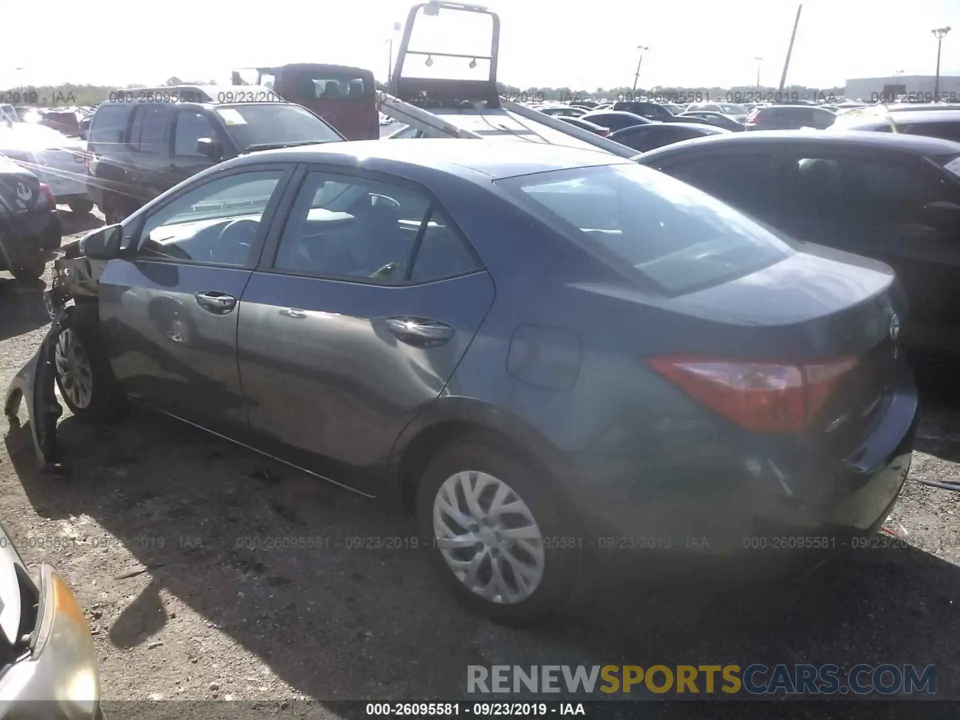 3 Photograph of a damaged car 5YFBURHE1KP947946 TOYOTA COROLLA 2019