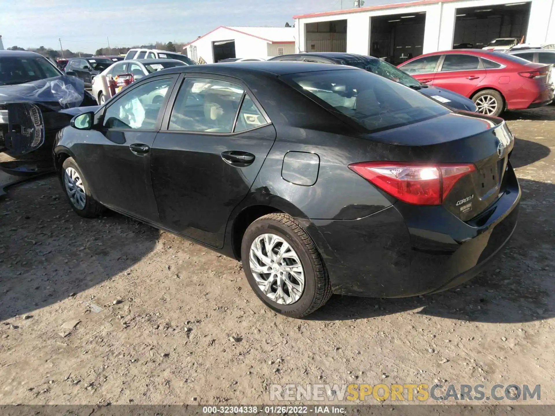 3 Photograph of a damaged car 5YFBURHE1KP947994 TOYOTA COROLLA 2019