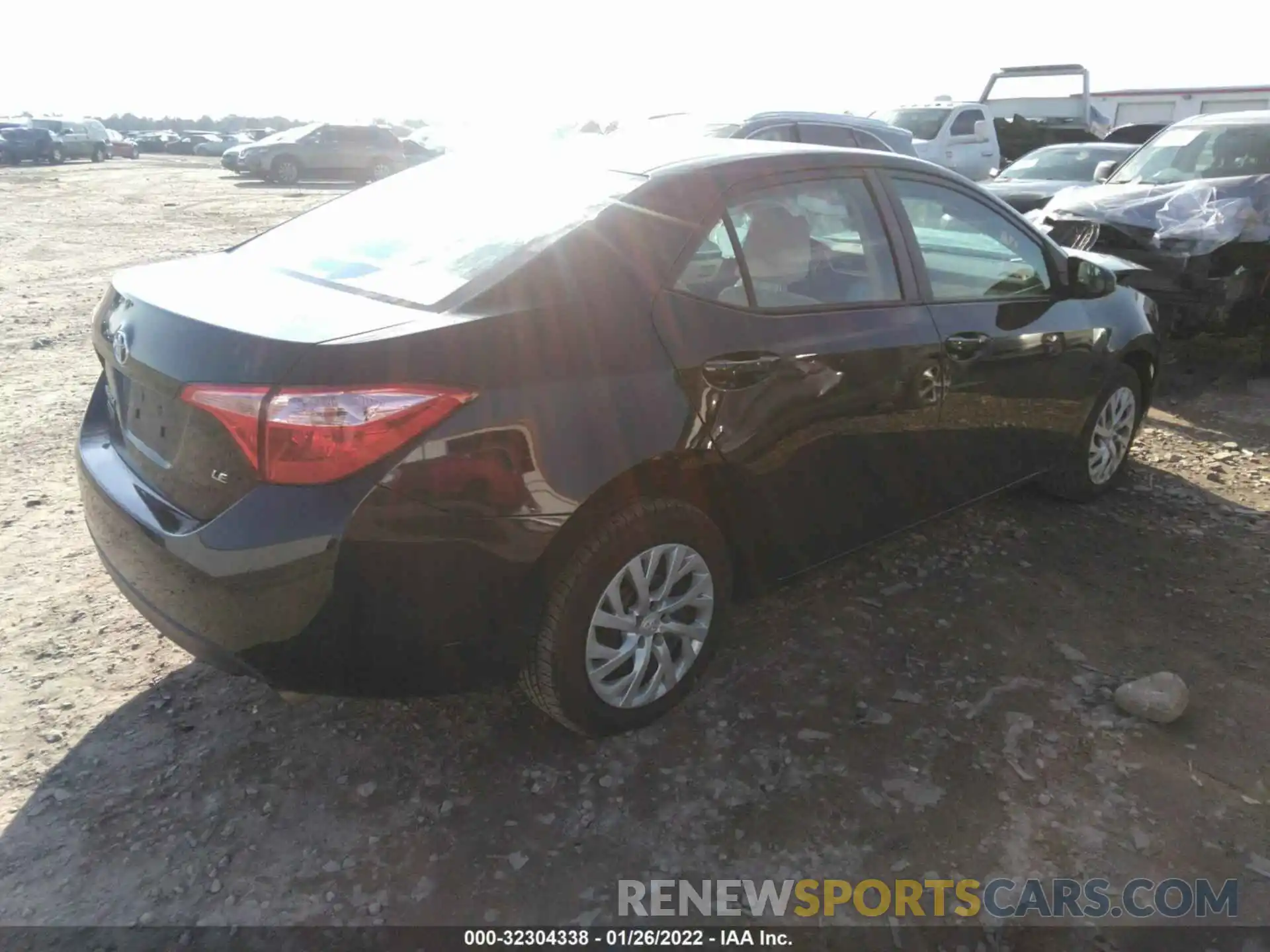 4 Photograph of a damaged car 5YFBURHE1KP947994 TOYOTA COROLLA 2019