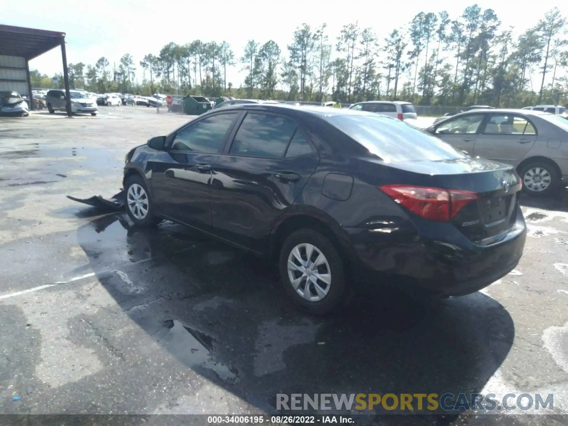 3 Photograph of a damaged car 5YFBURHE1KP949020 TOYOTA COROLLA 2019