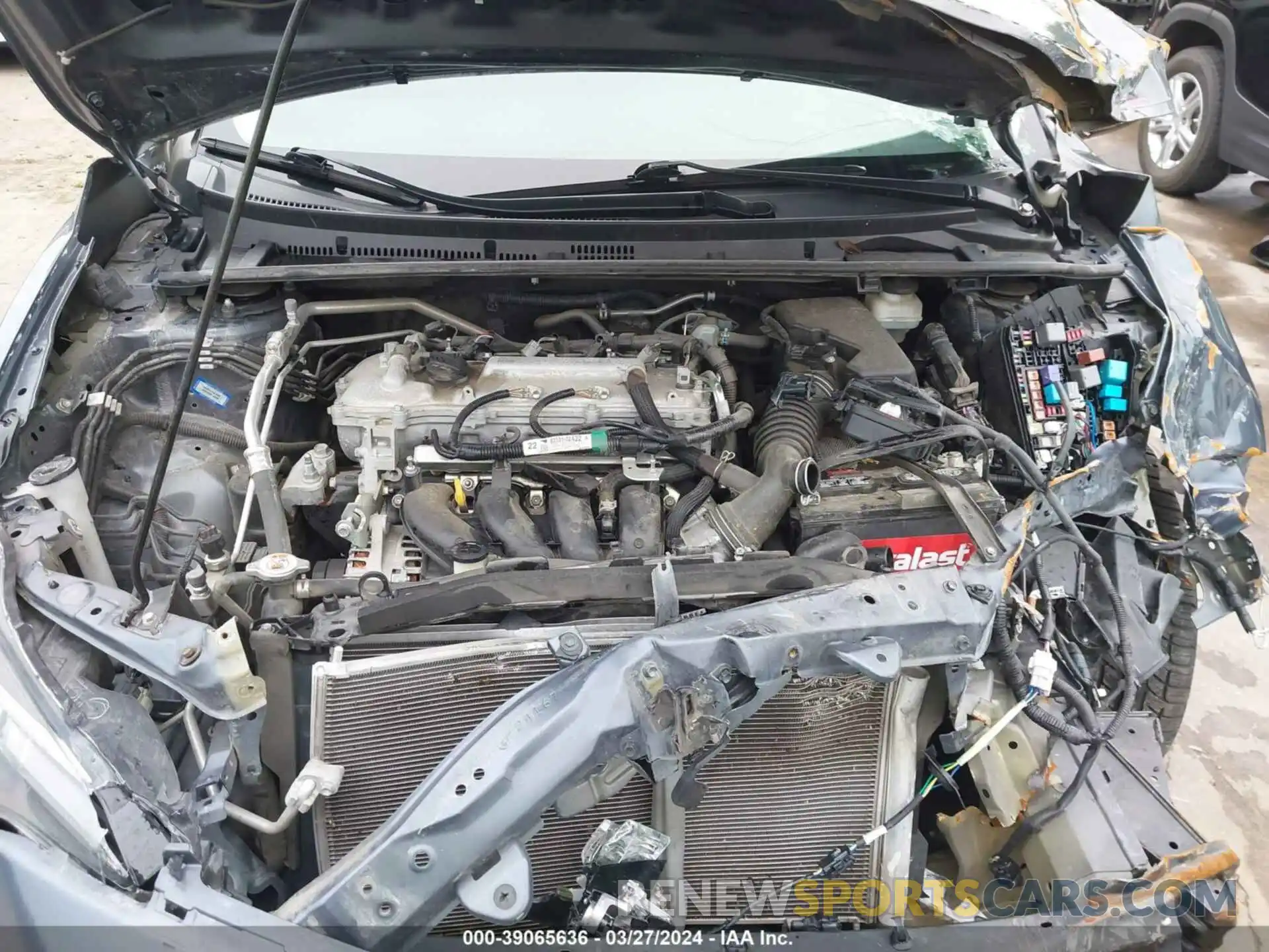 10 Photograph of a damaged car 5YFBURHE1KP949356 TOYOTA COROLLA 2019