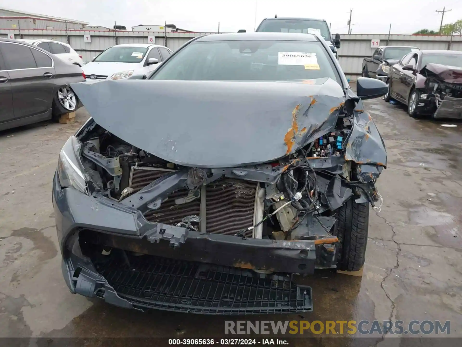 12 Photograph of a damaged car 5YFBURHE1KP949356 TOYOTA COROLLA 2019