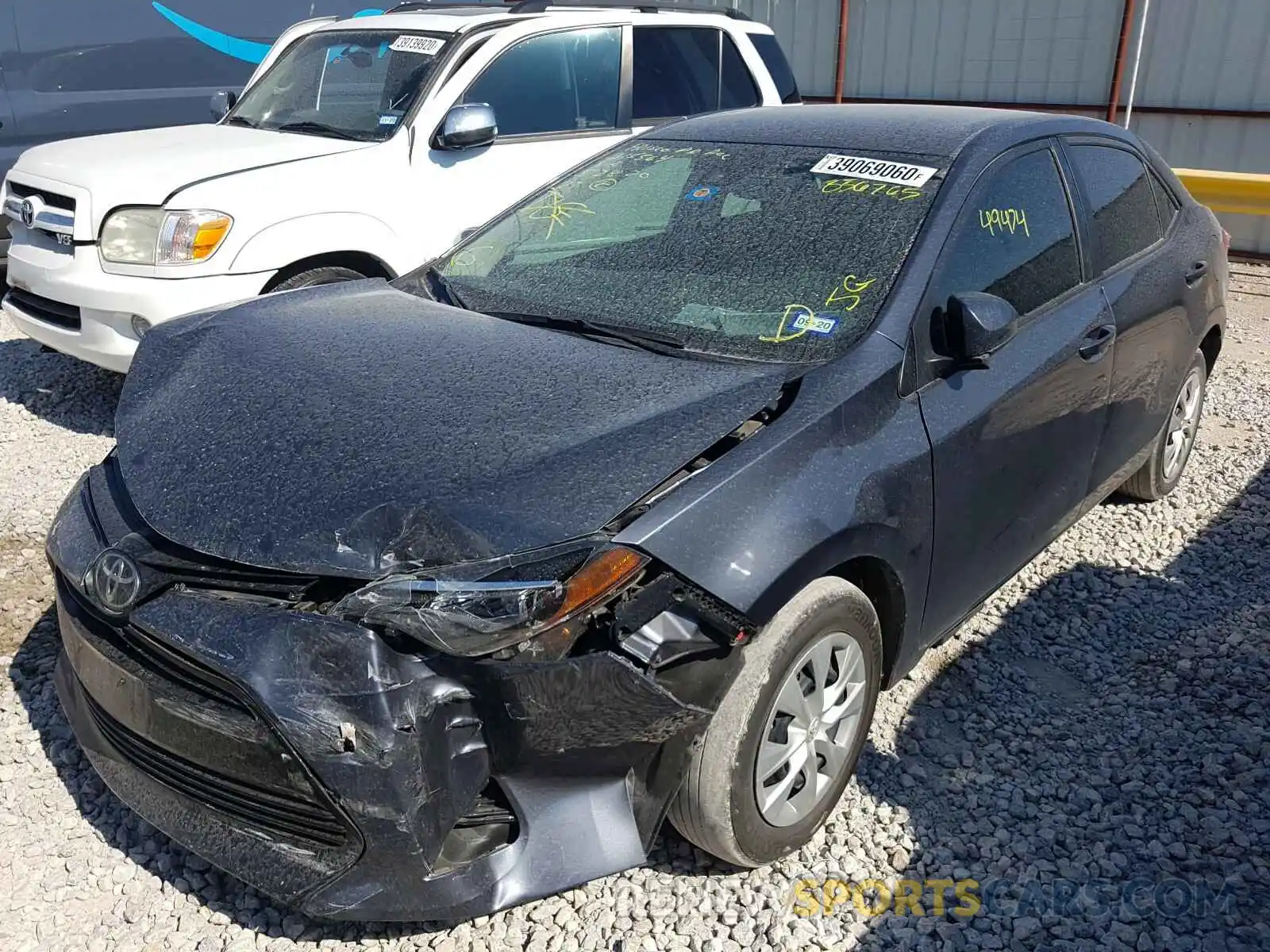 2 Photograph of a damaged car 5YFBURHE2KP856765 TOYOTA COROLLA 2019