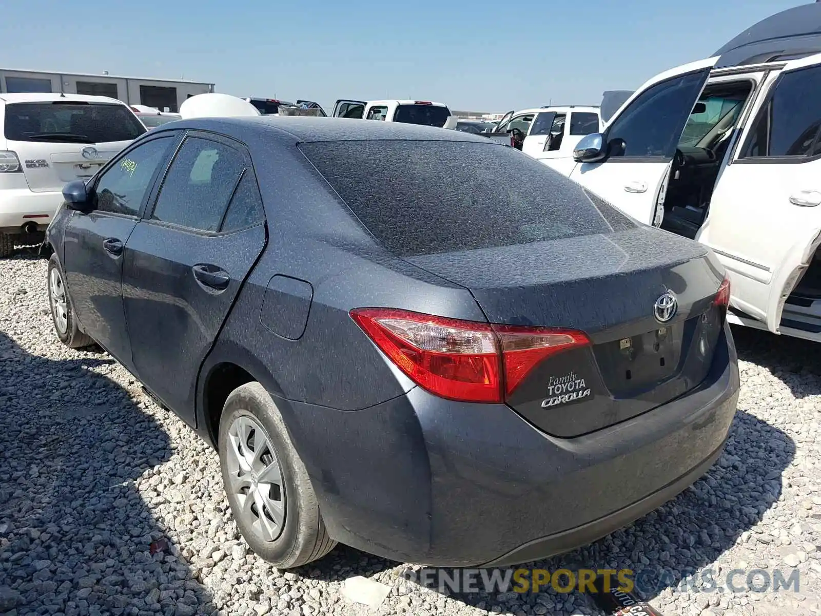 3 Photograph of a damaged car 5YFBURHE2KP856765 TOYOTA COROLLA 2019