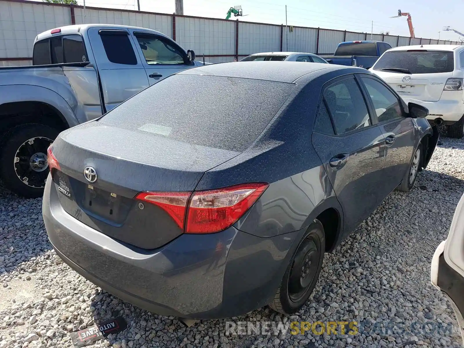 4 Photograph of a damaged car 5YFBURHE2KP856765 TOYOTA COROLLA 2019