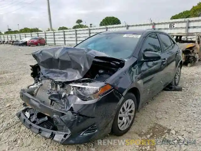 2 Photograph of a damaged car 5YFBURHE2KP857396 TOYOTA COROLLA 2019