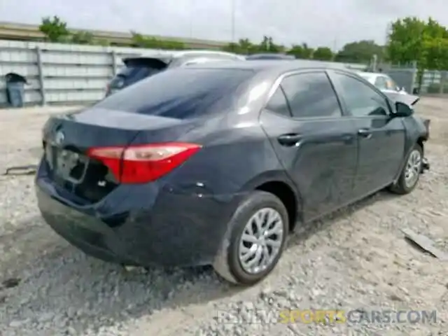 4 Photograph of a damaged car 5YFBURHE2KP857396 TOYOTA COROLLA 2019