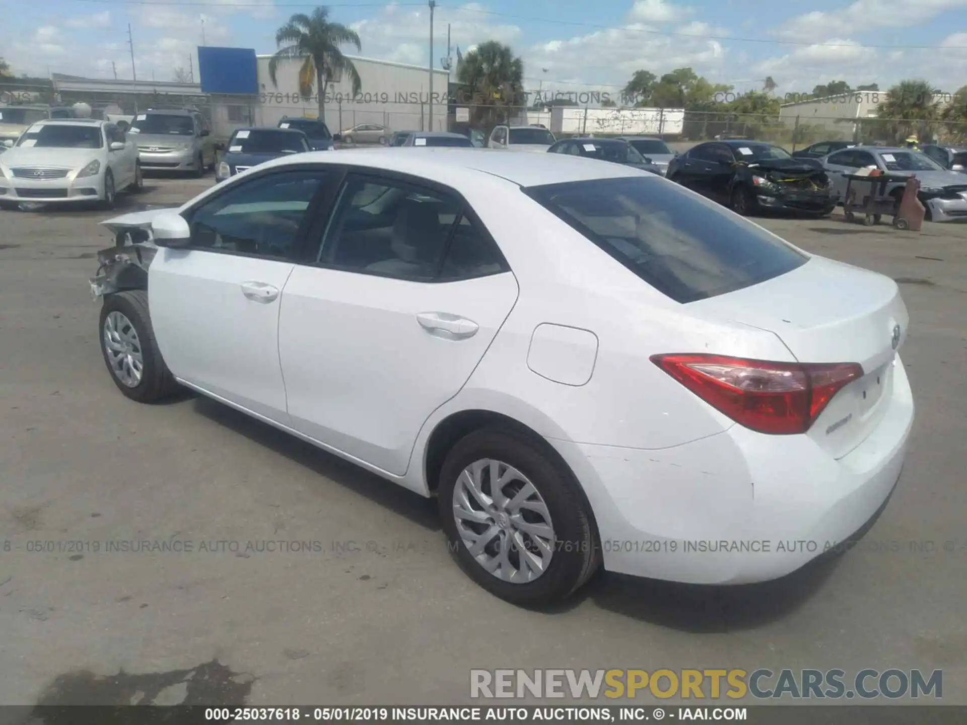 3 Photograph of a damaged car 5YFBURHE2KP857981 TOYOTA COROLLA 2019