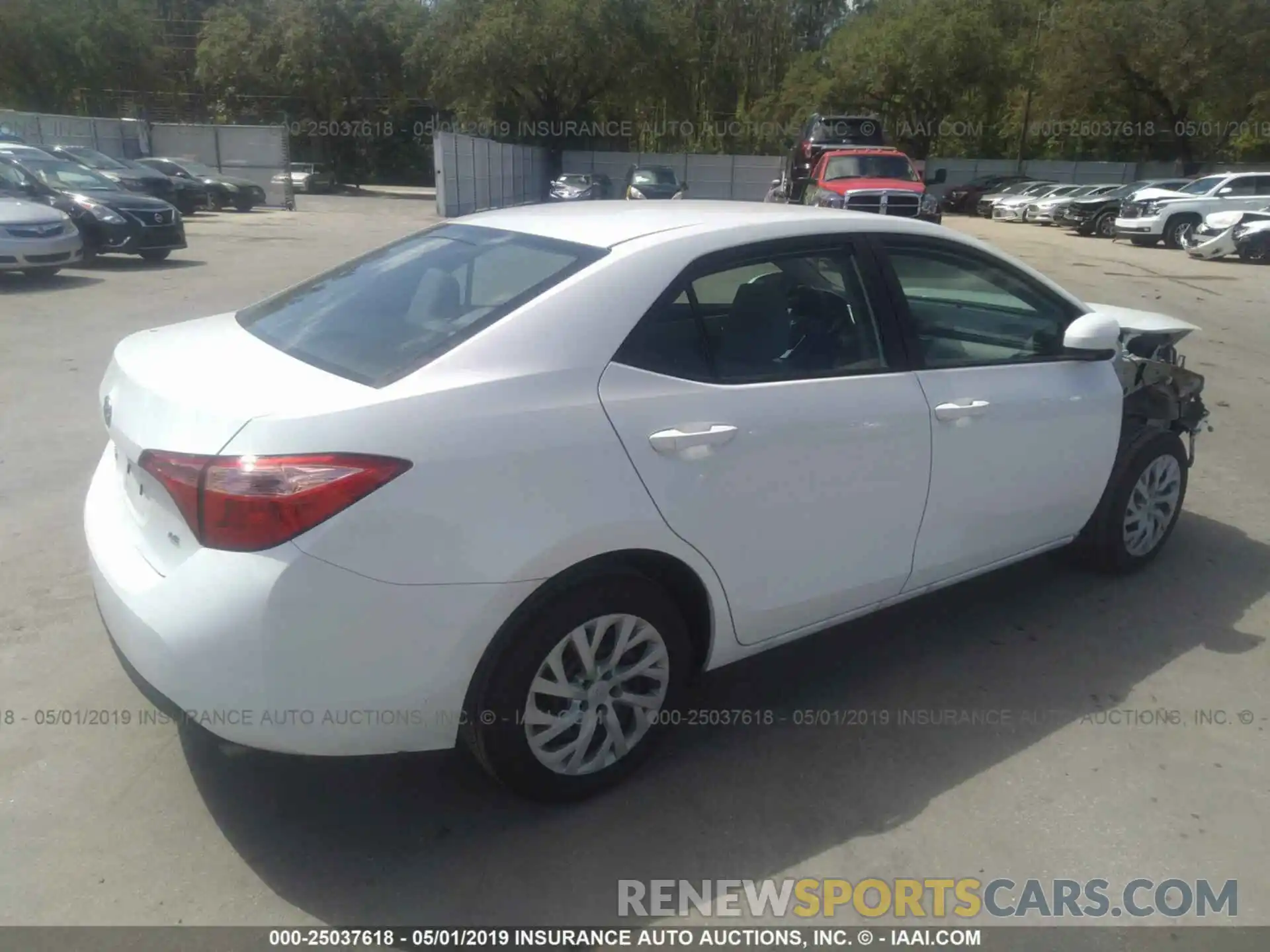 4 Photograph of a damaged car 5YFBURHE2KP857981 TOYOTA COROLLA 2019