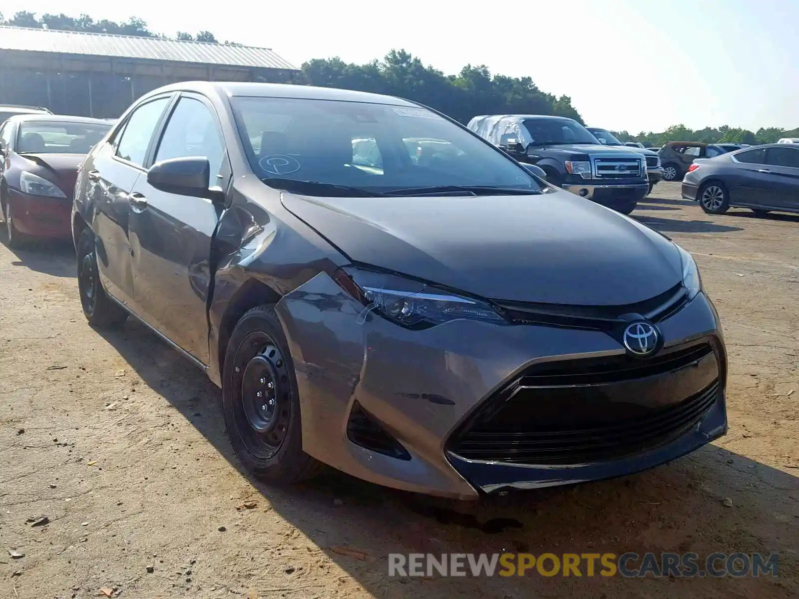 1 Photograph of a damaged car 5YFBURHE2KP858063 TOYOTA COROLLA 2019