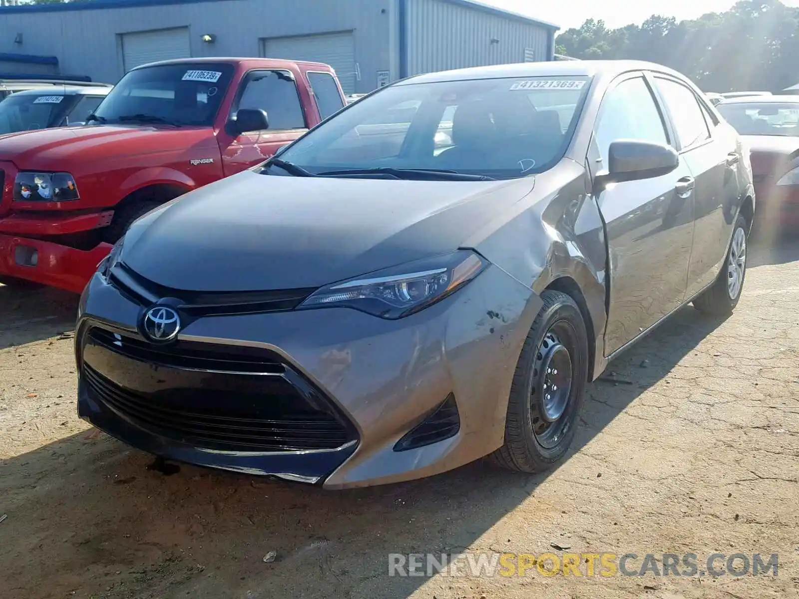 2 Photograph of a damaged car 5YFBURHE2KP858063 TOYOTA COROLLA 2019