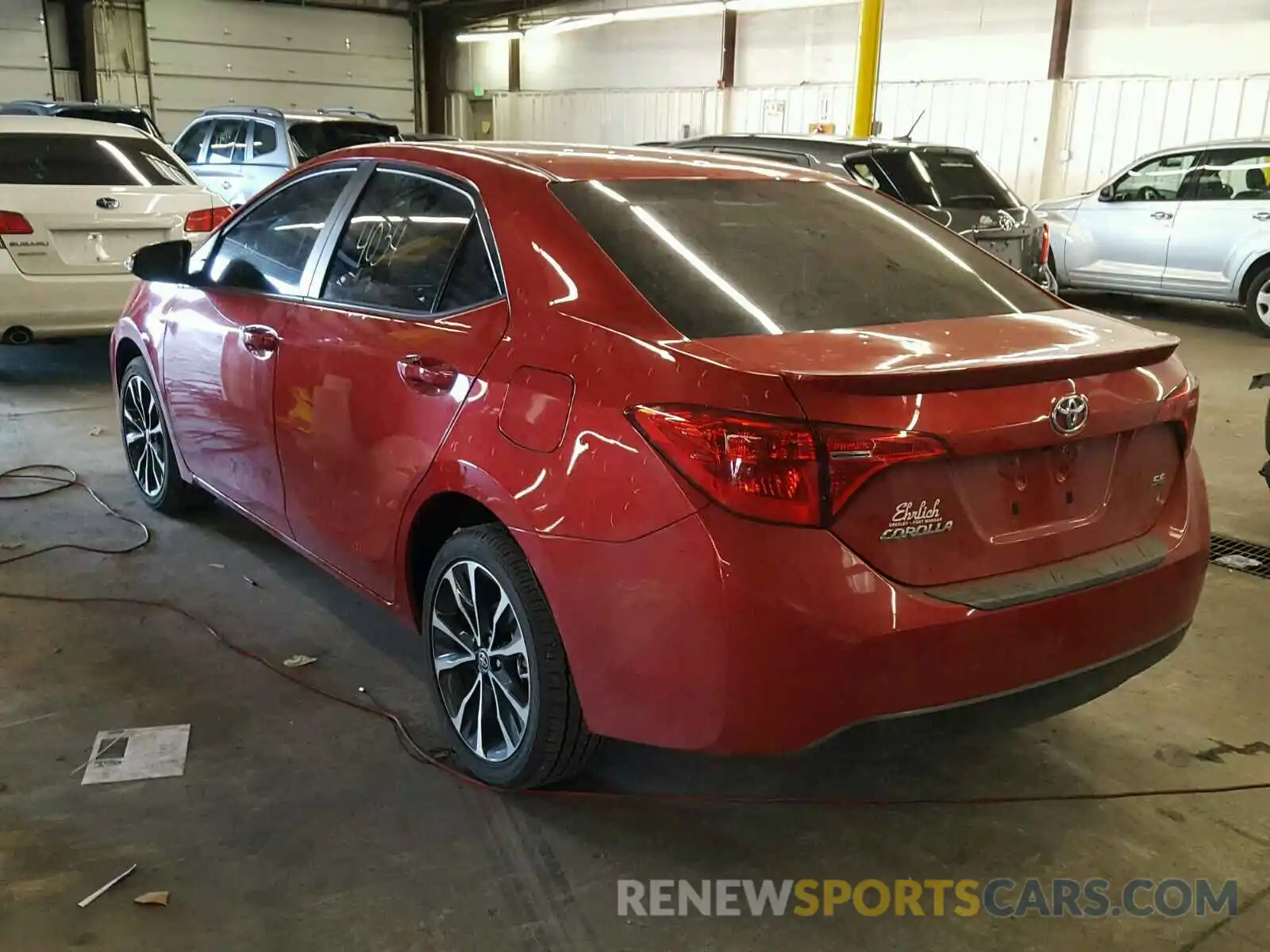 3 Photograph of a damaged car 5YFBURHE2KP858726 TOYOTA COROLLA 2019