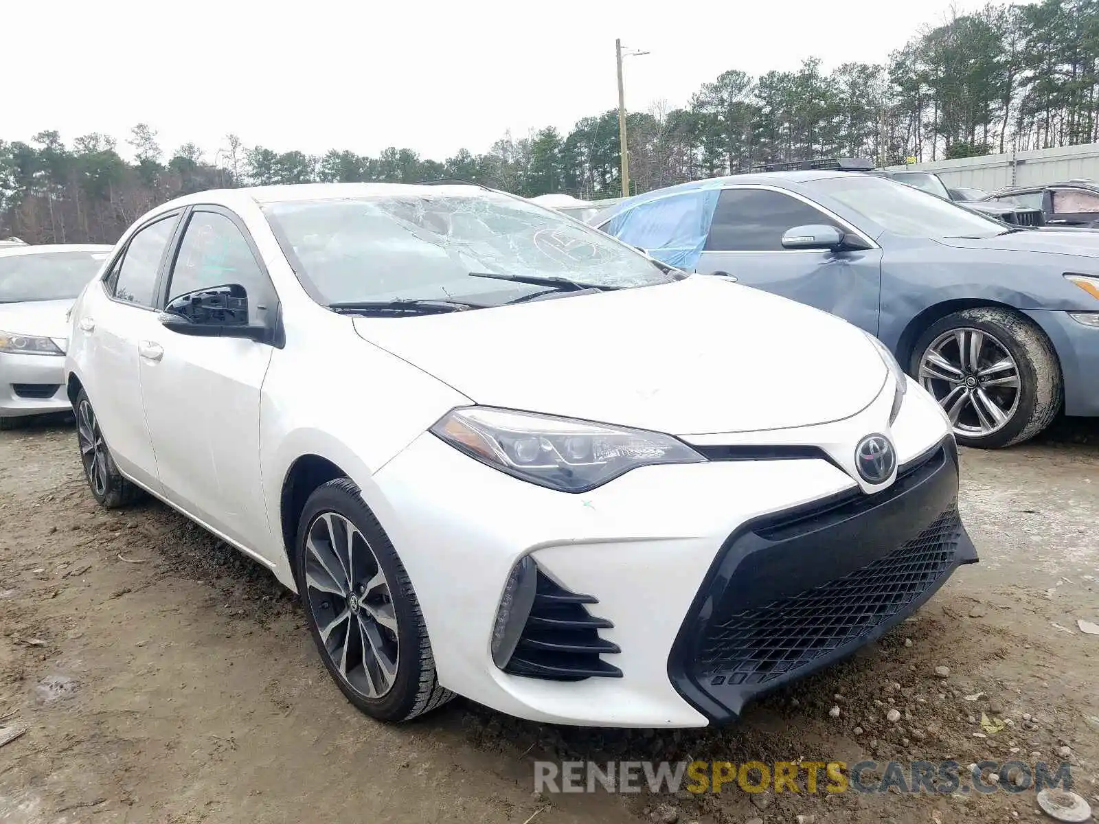 1 Photograph of a damaged car 5YFBURHE2KP859620 TOYOTA COROLLA 2019