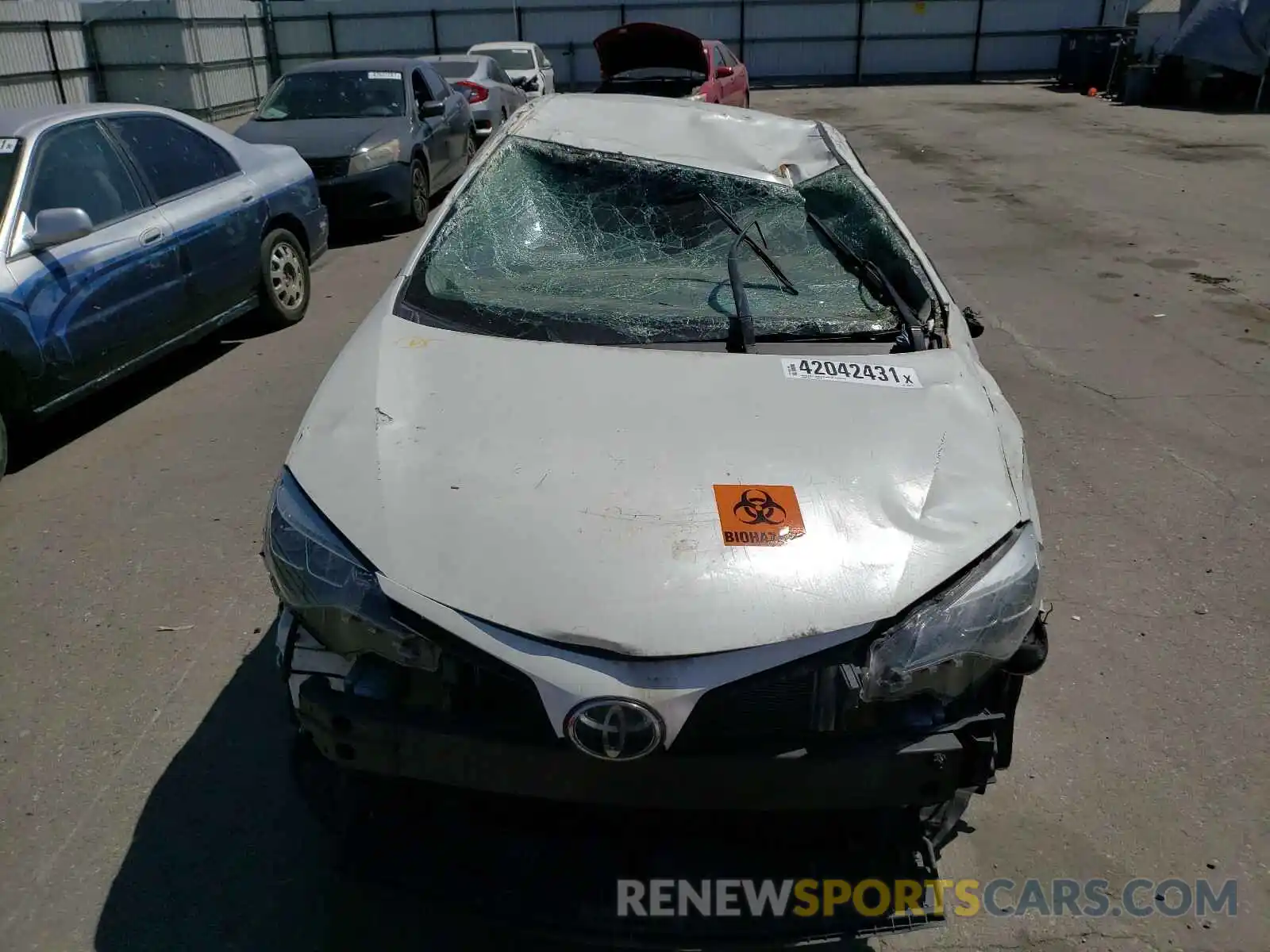 9 Photograph of a damaged car 5YFBURHE2KP859701 TOYOTA COROLLA 2019