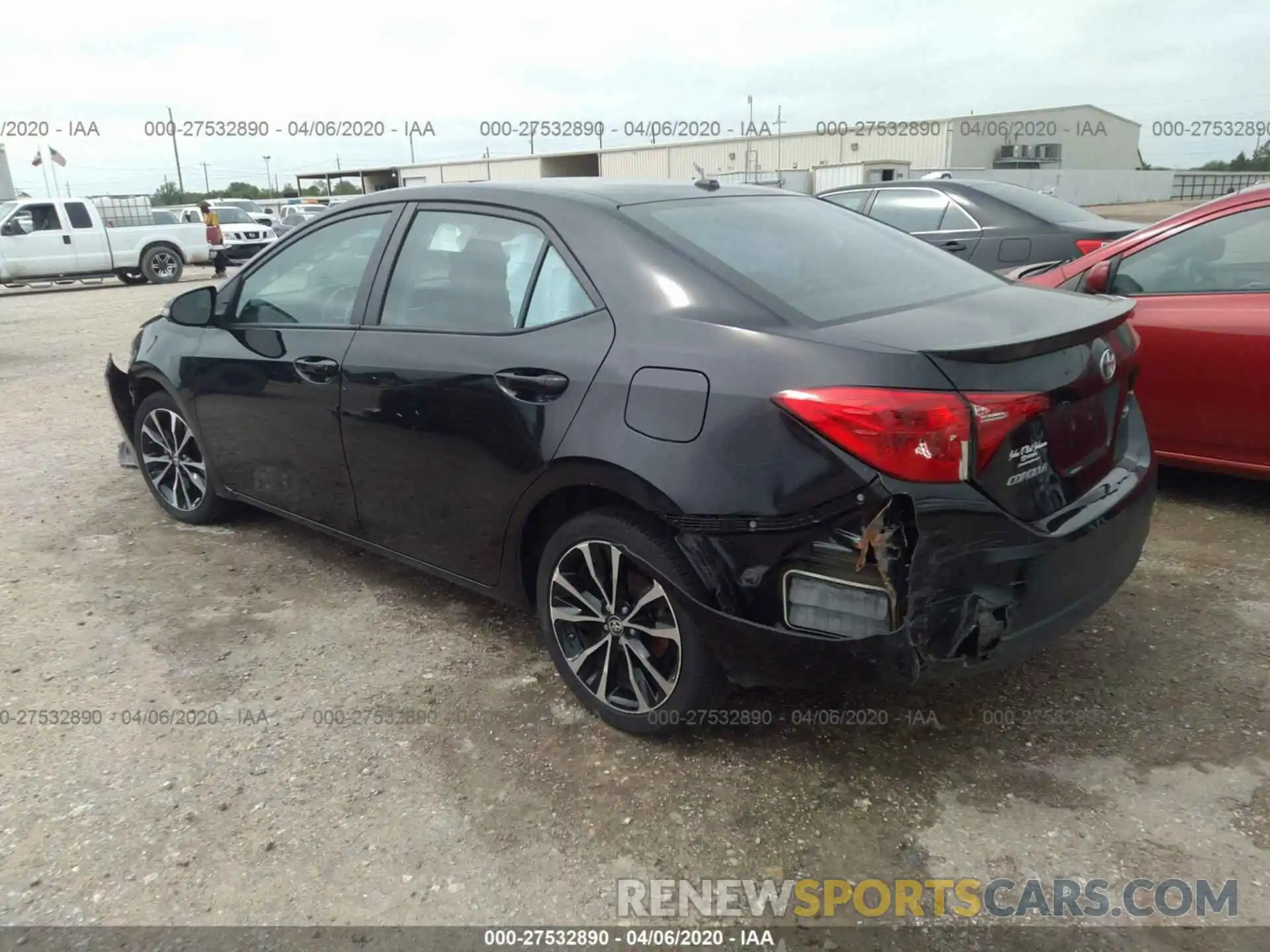 3 Photograph of a damaged car 5YFBURHE2KP860301 TOYOTA COROLLA 2019