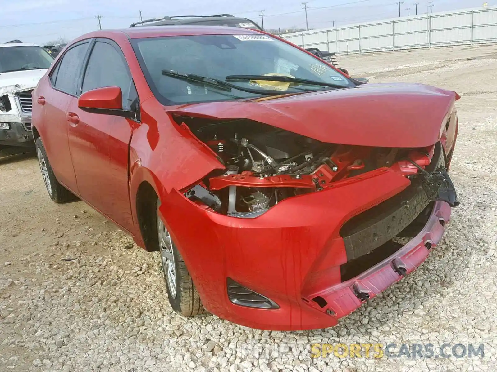 1 Photograph of a damaged car 5YFBURHE2KP860413 TOYOTA COROLLA 2019