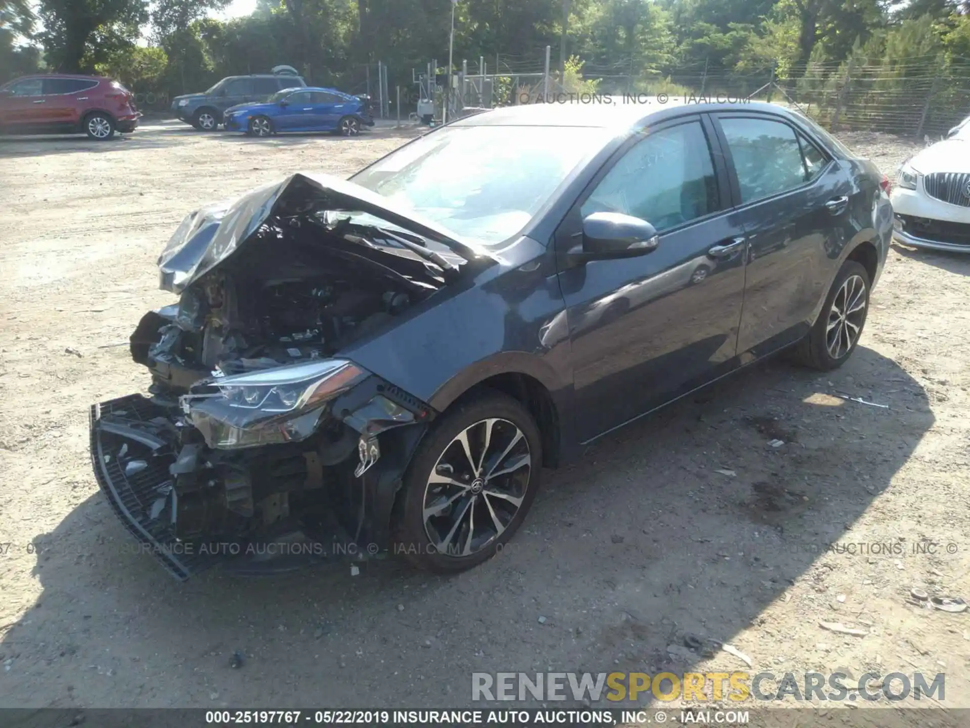 2 Photograph of a damaged car 5YFBURHE2KP861268 TOYOTA COROLLA 2019