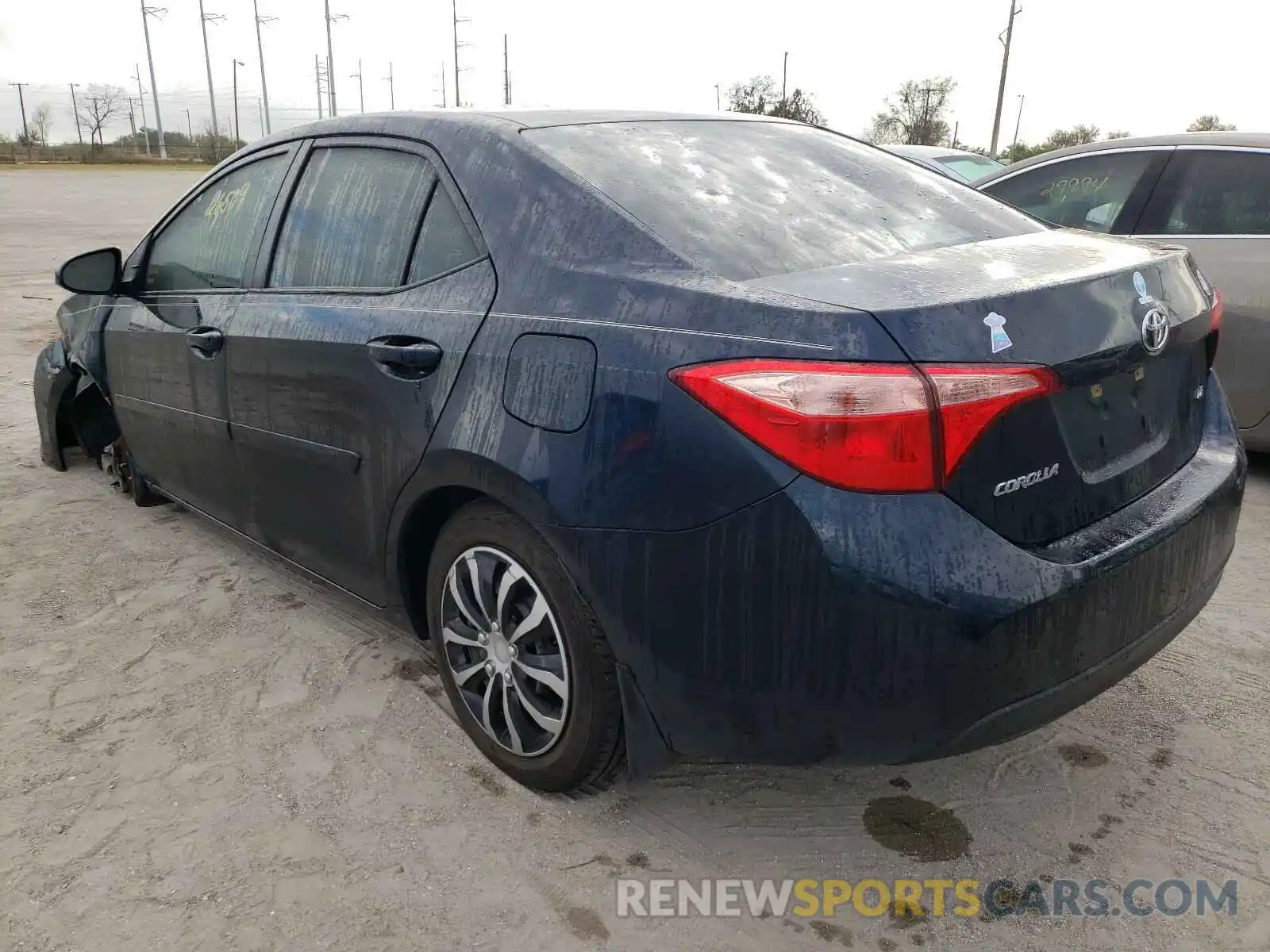 3 Photograph of a damaged car 5YFBURHE2KP861433 TOYOTA COROLLA 2019