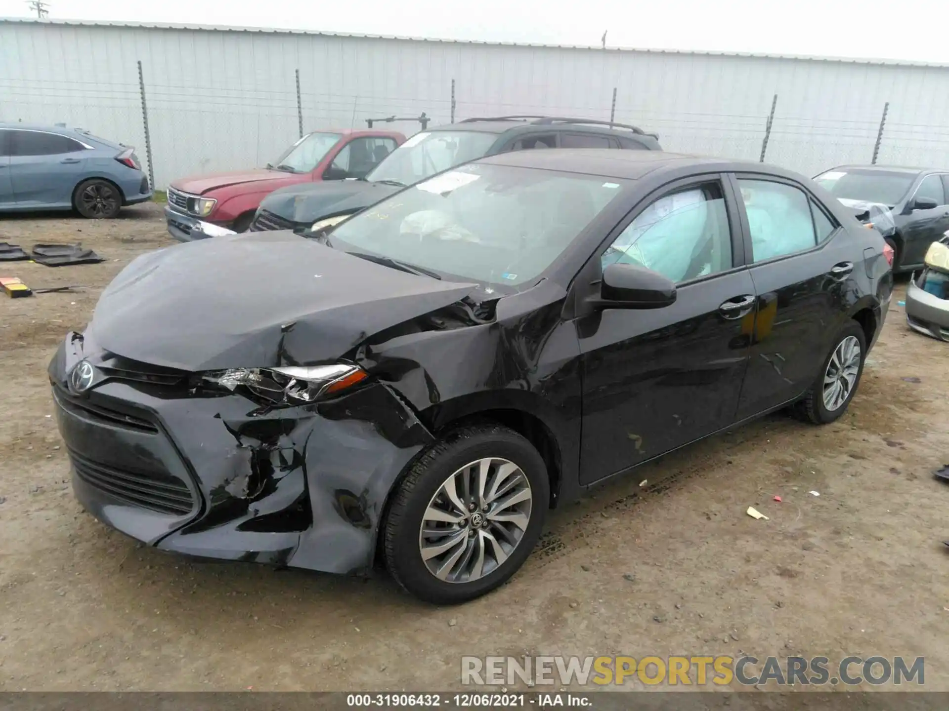 2 Photograph of a damaged car 5YFBURHE2KP861609 TOYOTA COROLLA 2019