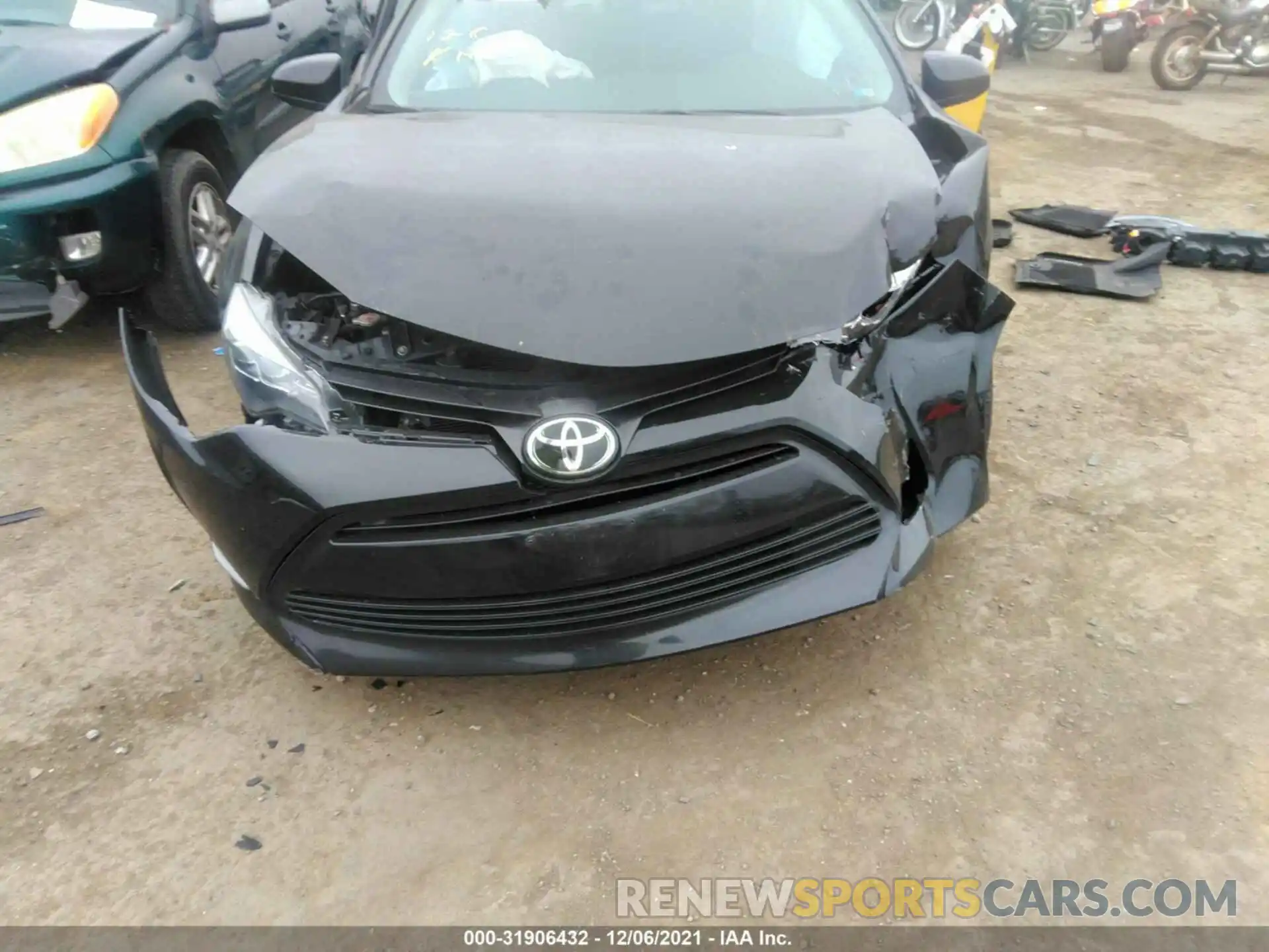 6 Photograph of a damaged car 5YFBURHE2KP861609 TOYOTA COROLLA 2019