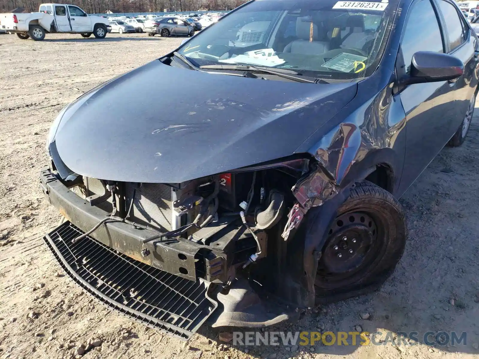 9 Photograph of a damaged car 5YFBURHE2KP862159 TOYOTA COROLLA 2019