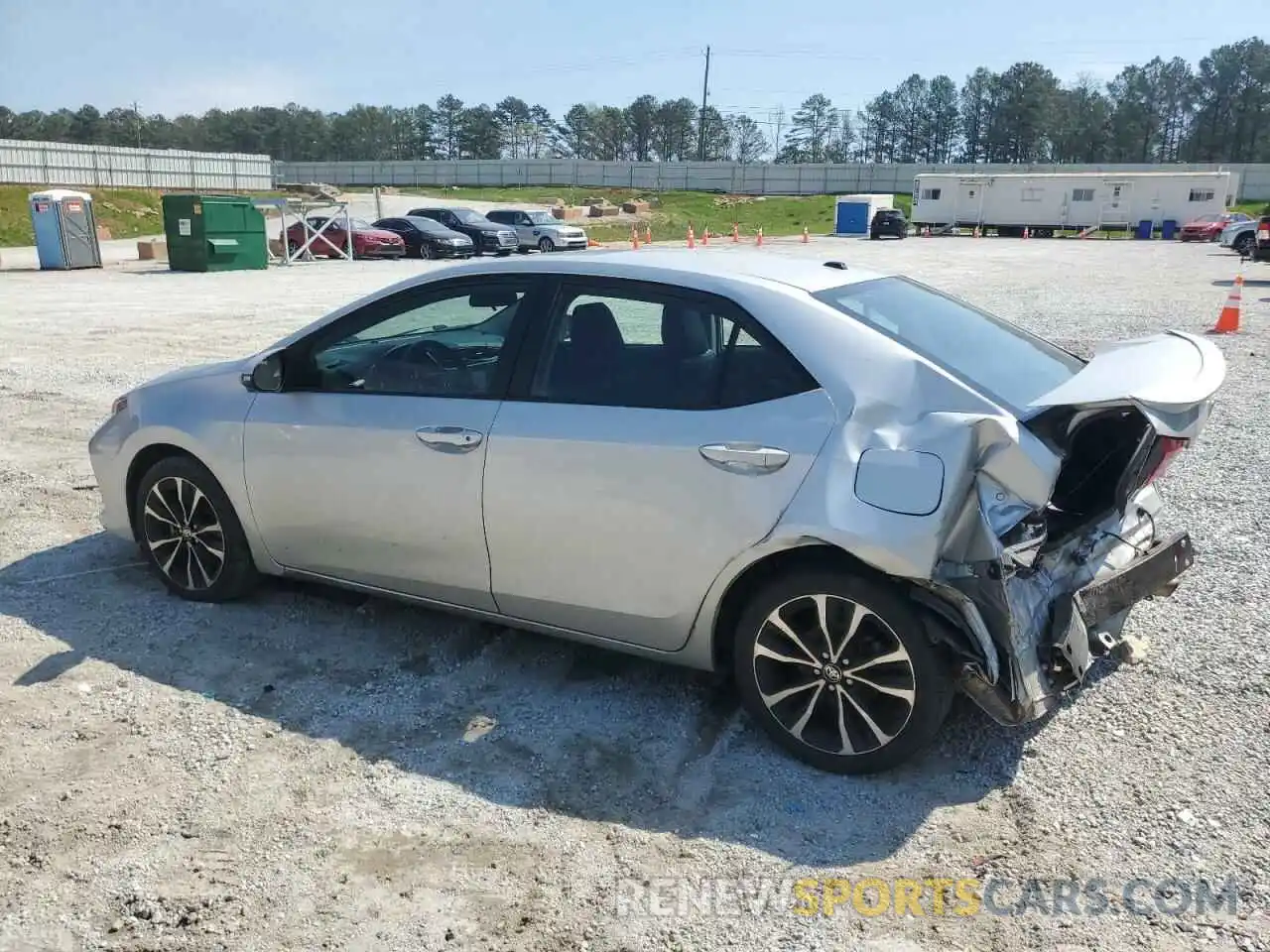 2 Photograph of a damaged car 5YFBURHE2KP862601 TOYOTA COROLLA 2019