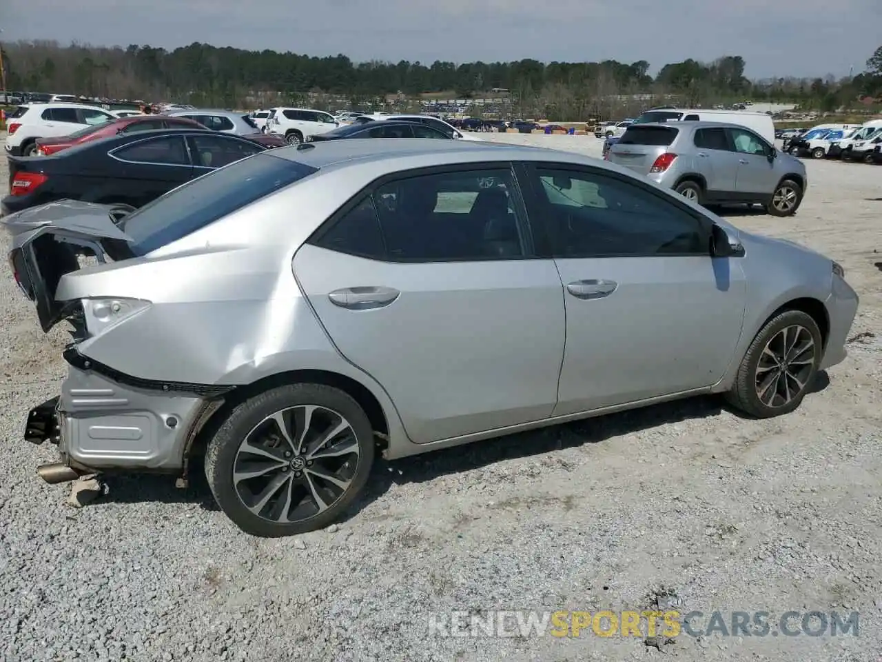 3 Photograph of a damaged car 5YFBURHE2KP862601 TOYOTA COROLLA 2019