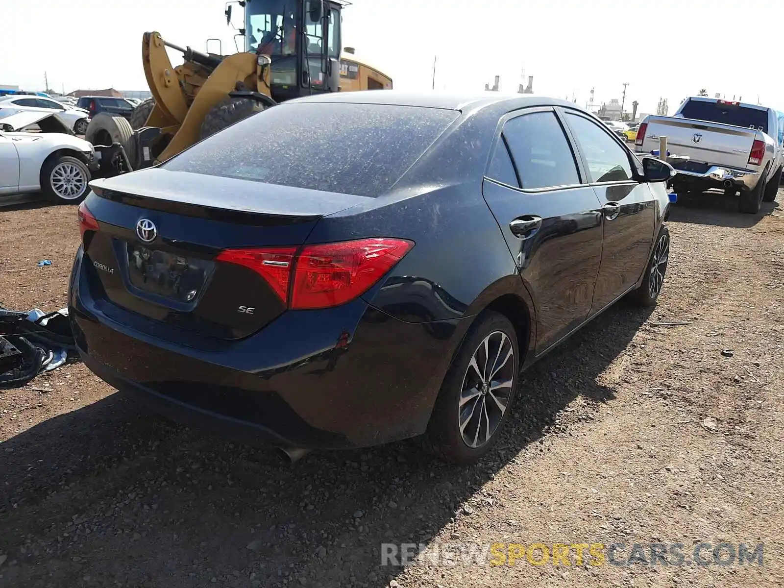 4 Photograph of a damaged car 5YFBURHE2KP863392 TOYOTA COROLLA 2019