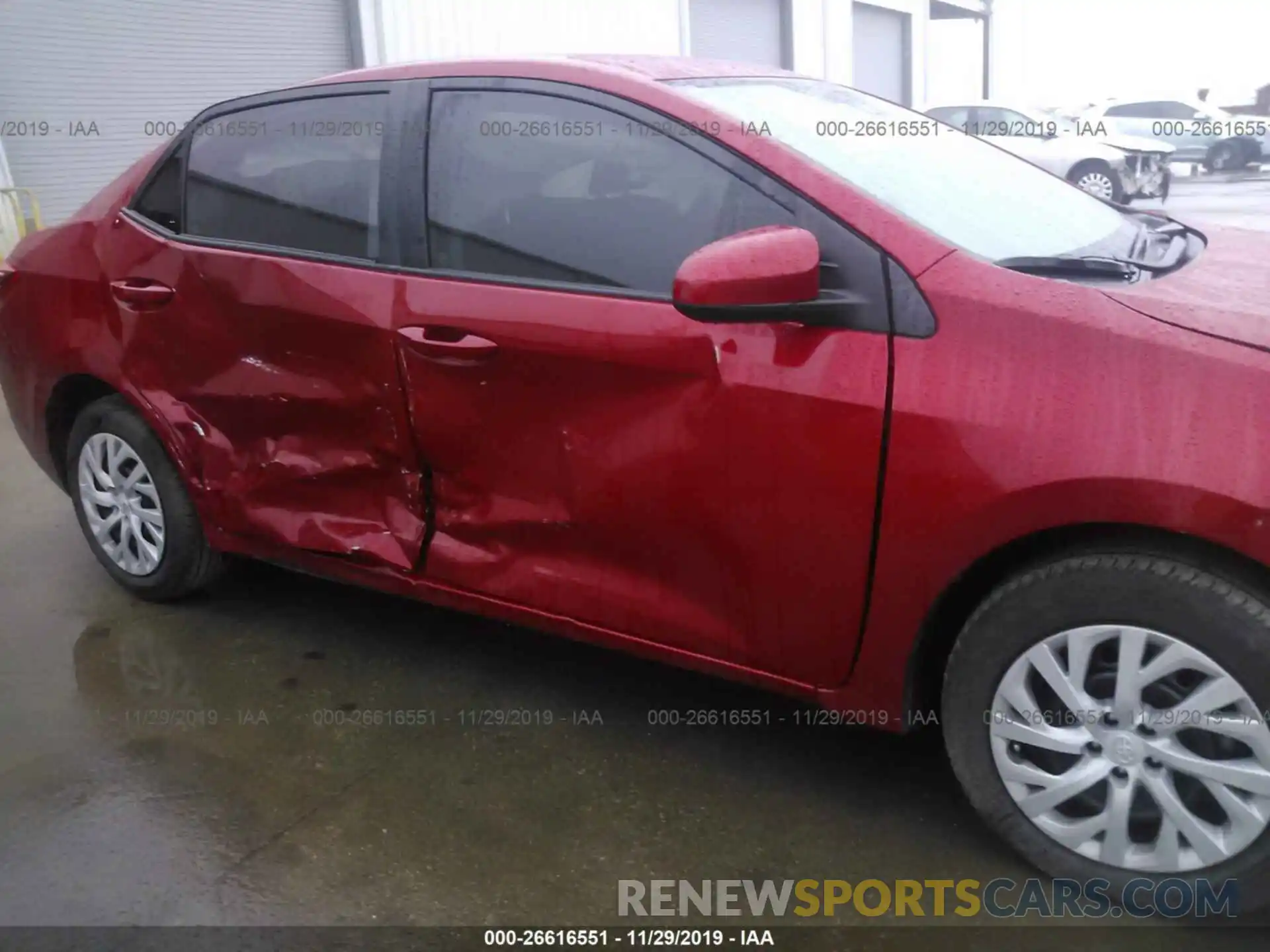 6 Photograph of a damaged car 5YFBURHE2KP863893 TOYOTA COROLLA 2019