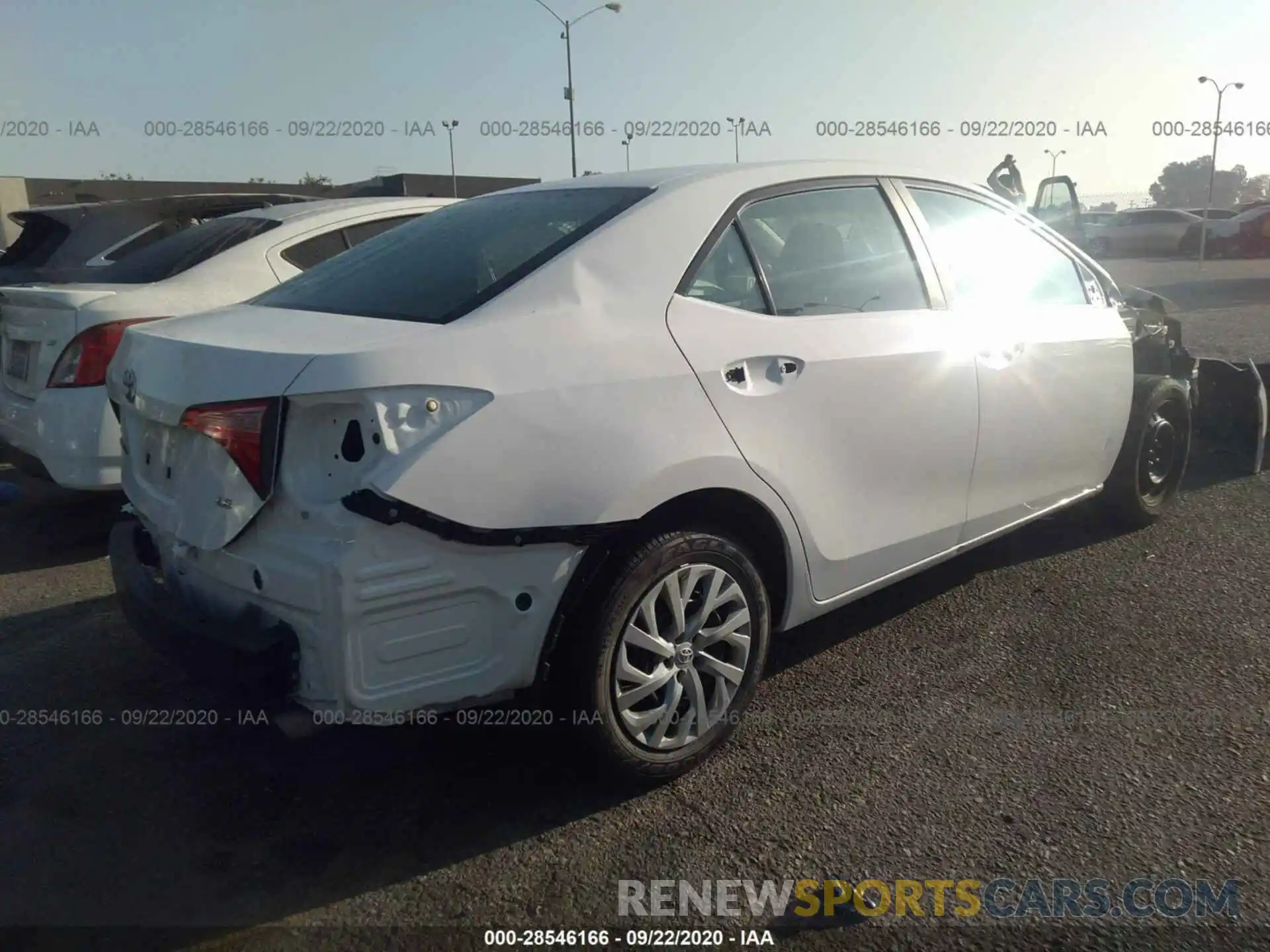 4 Photograph of a damaged car 5YFBURHE2KP864560 TOYOTA COROLLA 2019