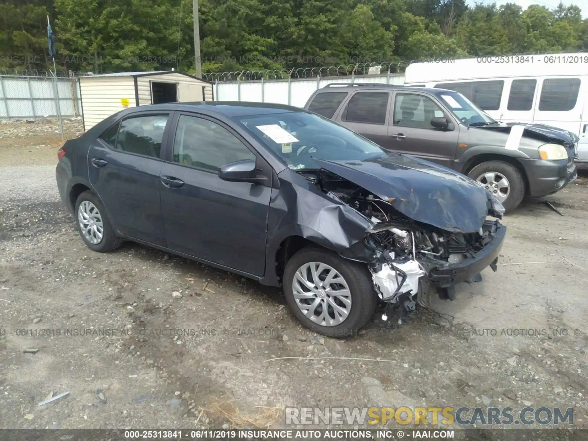 1 Photograph of a damaged car 5YFBURHE2KP864896 TOYOTA COROLLA 2019