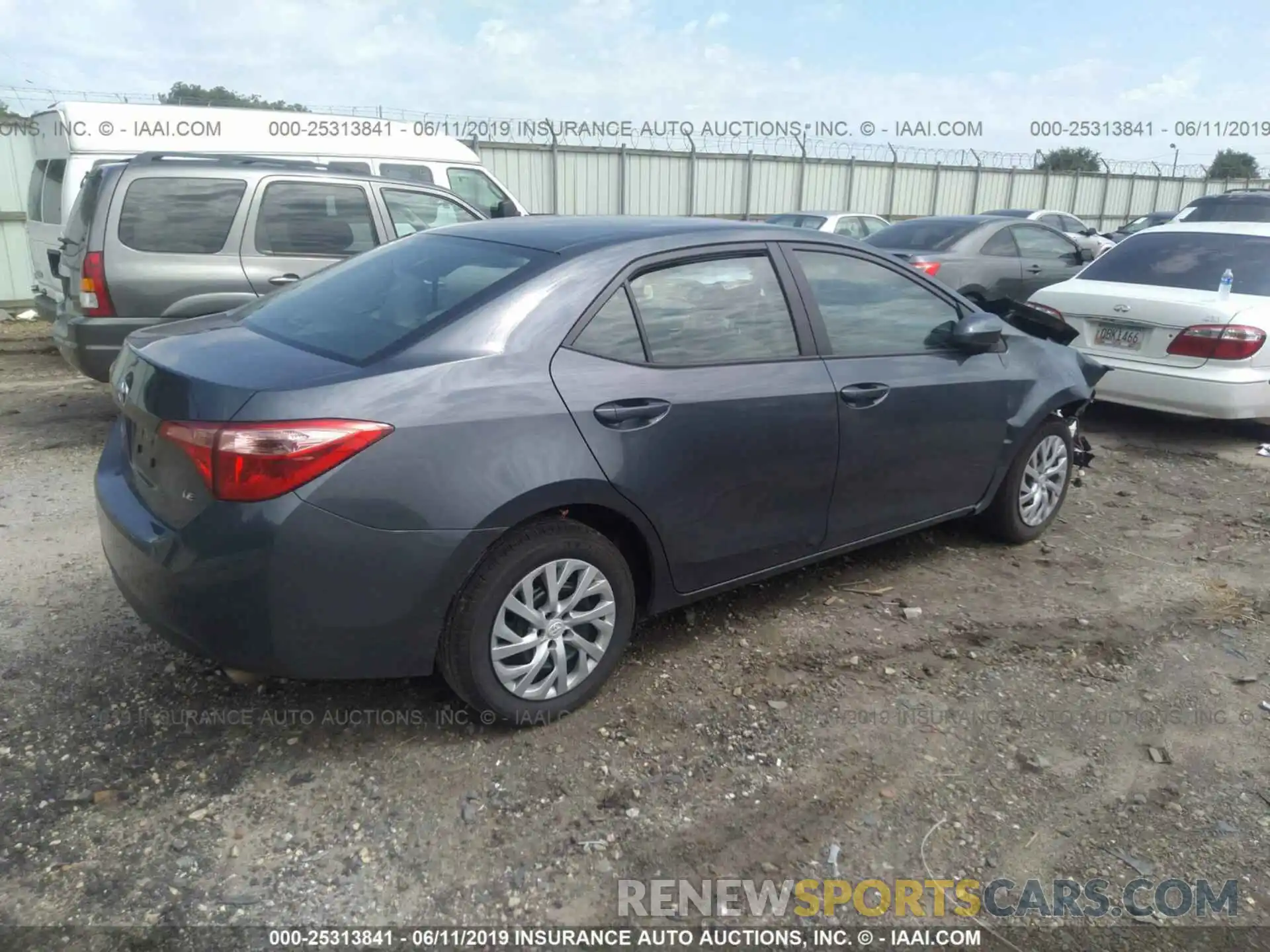 4 Photograph of a damaged car 5YFBURHE2KP864896 TOYOTA COROLLA 2019