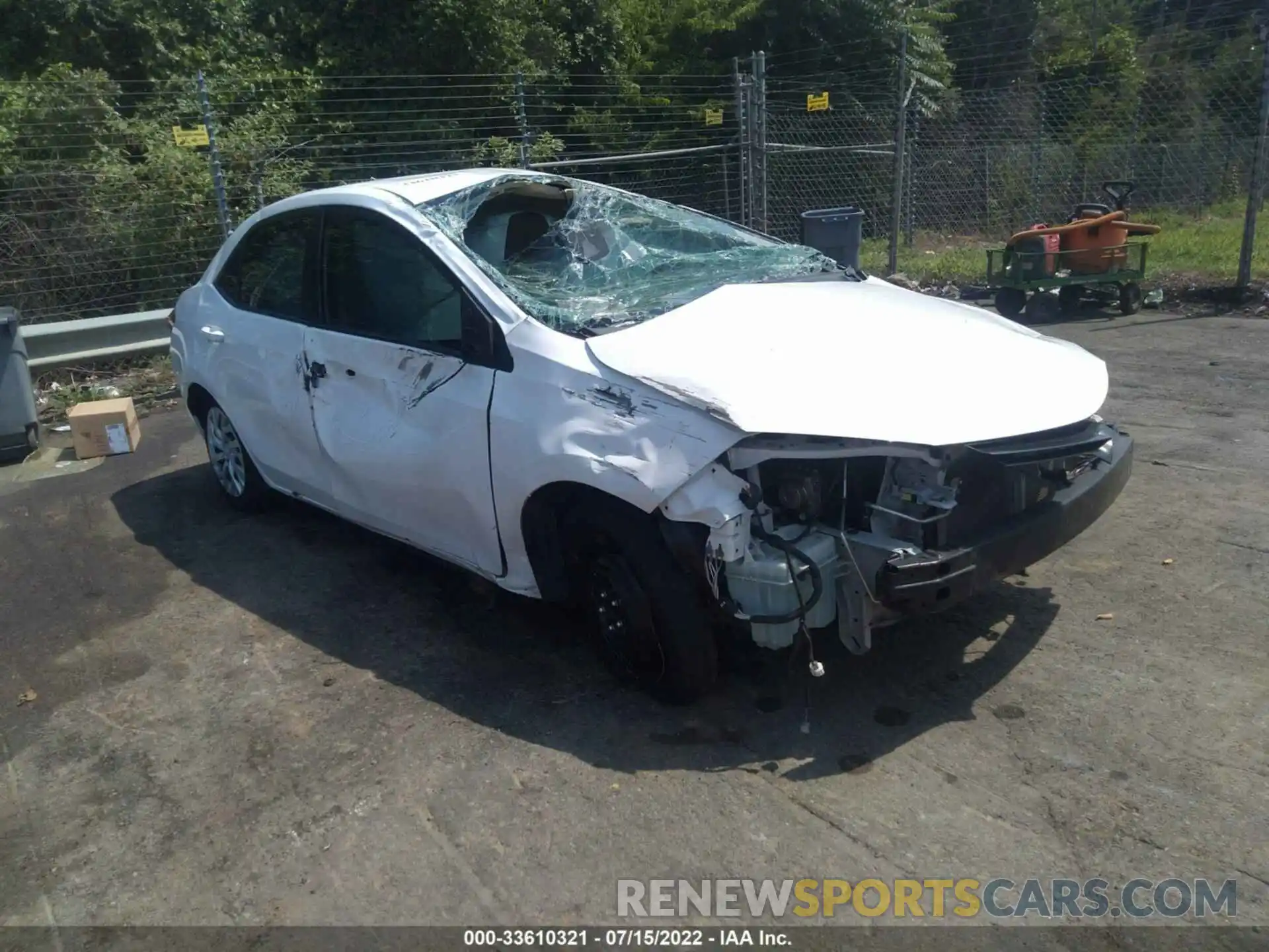 1 Photograph of a damaged car 5YFBURHE2KP865059 TOYOTA COROLLA 2019