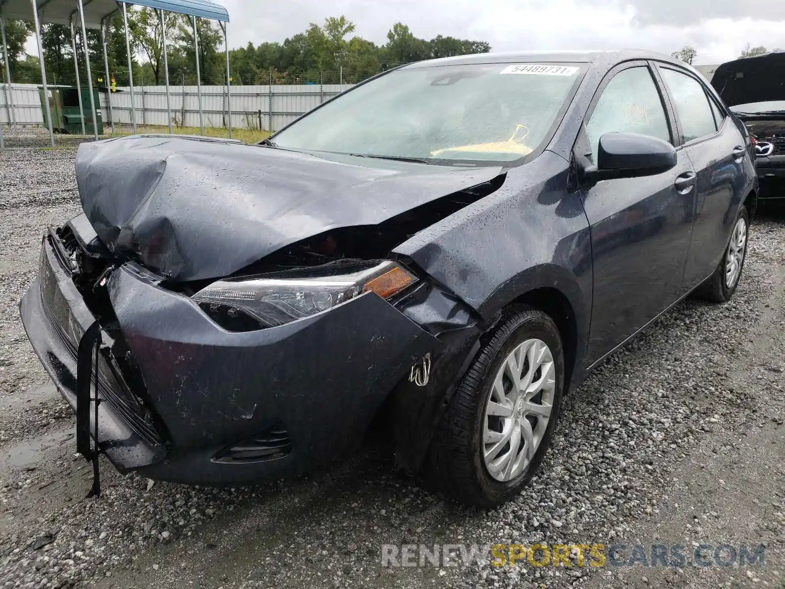 2 Photograph of a damaged car 5YFBURHE2KP865207 TOYOTA COROLLA 2019