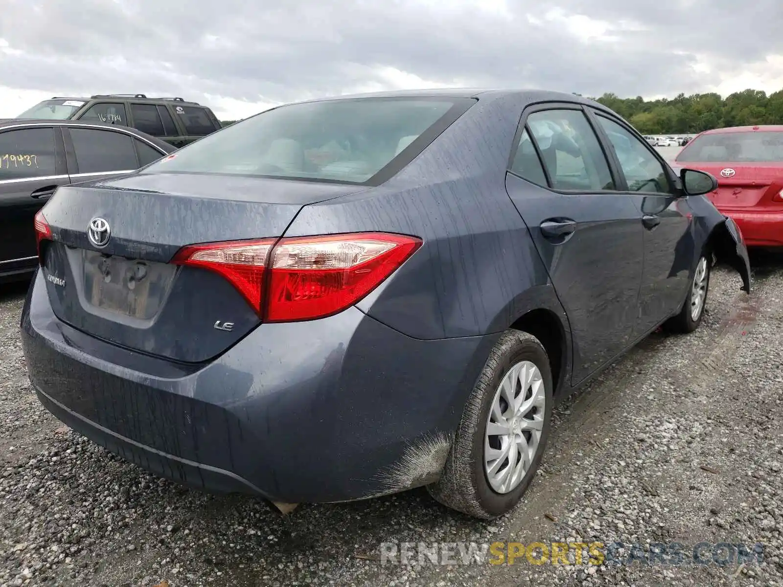 4 Photograph of a damaged car 5YFBURHE2KP865207 TOYOTA COROLLA 2019