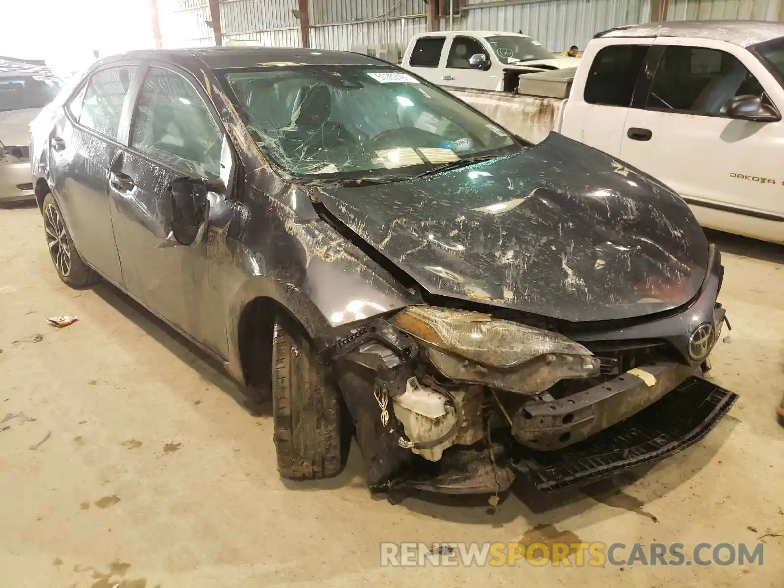 1 Photograph of a damaged car 5YFBURHE2KP865594 TOYOTA COROLLA 2019