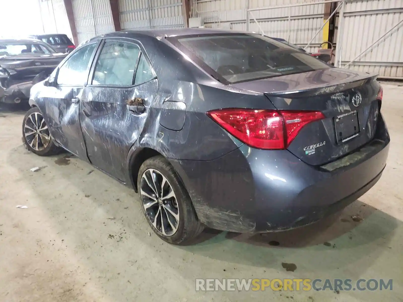 3 Photograph of a damaged car 5YFBURHE2KP865594 TOYOTA COROLLA 2019