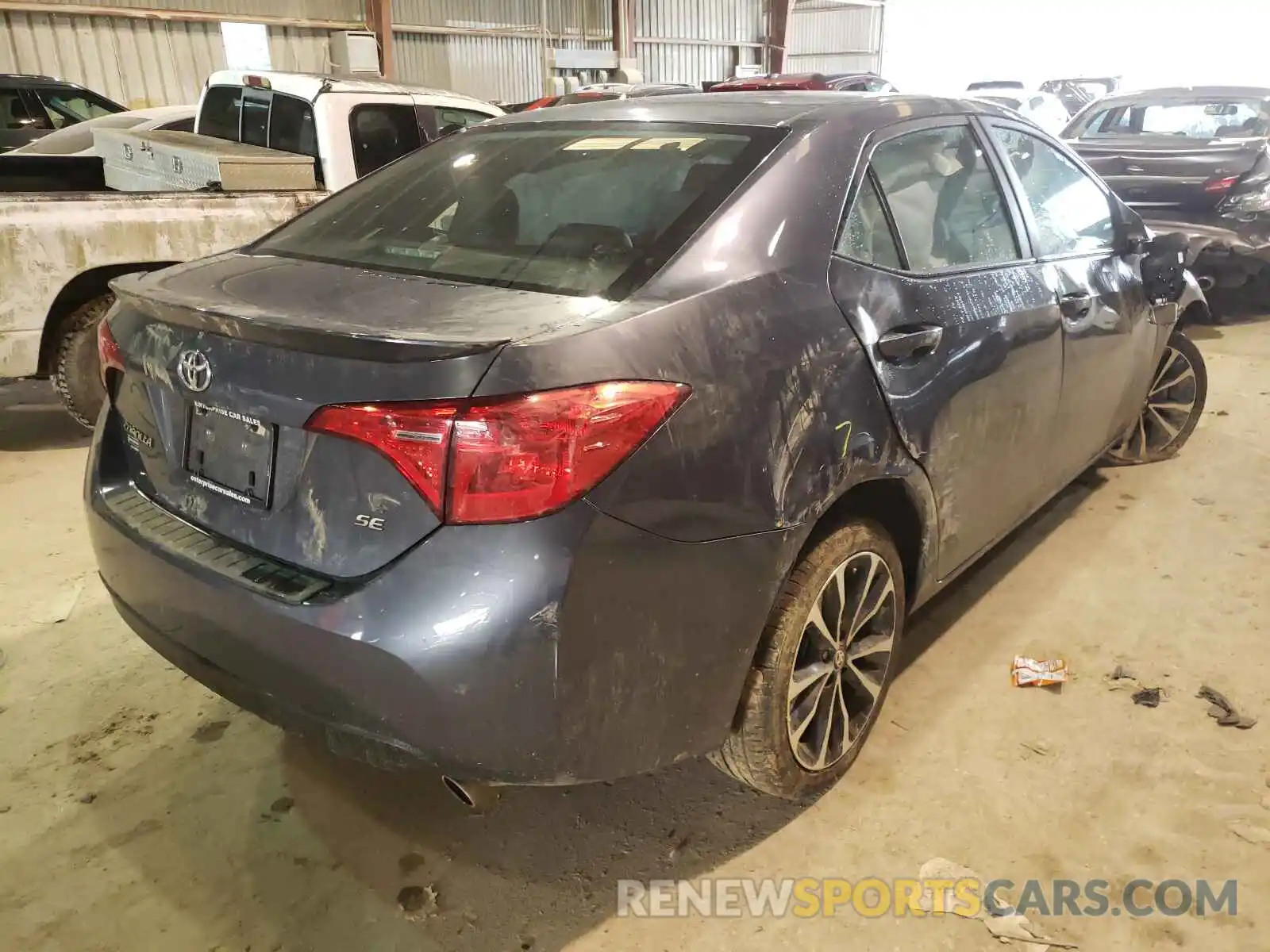 4 Photograph of a damaged car 5YFBURHE2KP865594 TOYOTA COROLLA 2019