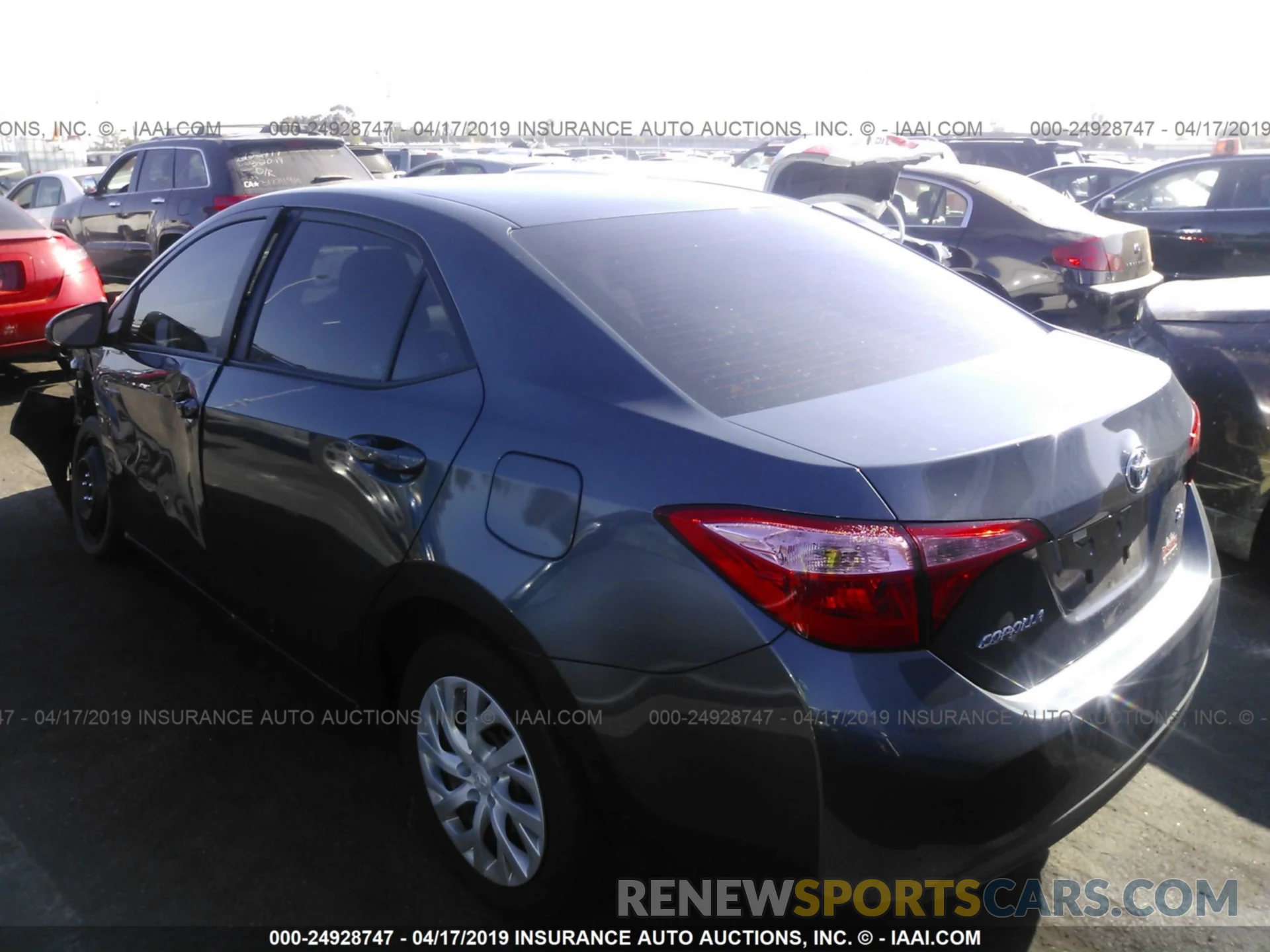 3 Photograph of a damaged car 5YFBURHE2KP866308 TOYOTA COROLLA 2019