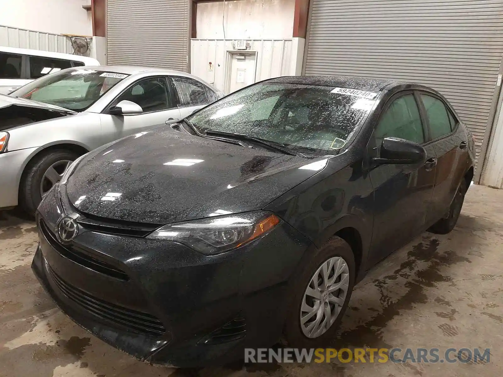 2 Photograph of a damaged car 5YFBURHE2KP866454 TOYOTA COROLLA 2019