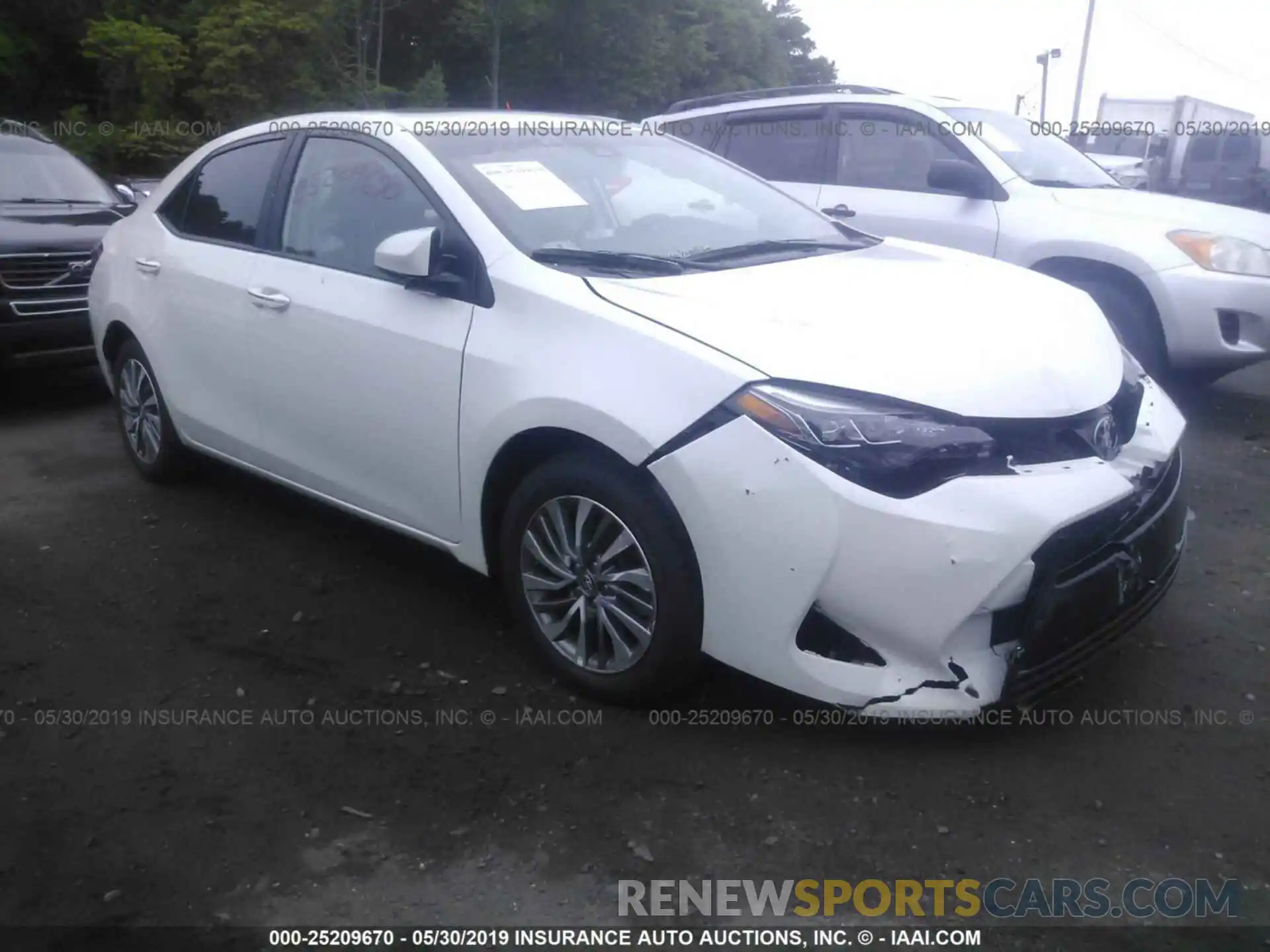 1 Photograph of a damaged car 5YFBURHE2KP866471 TOYOTA COROLLA 2019