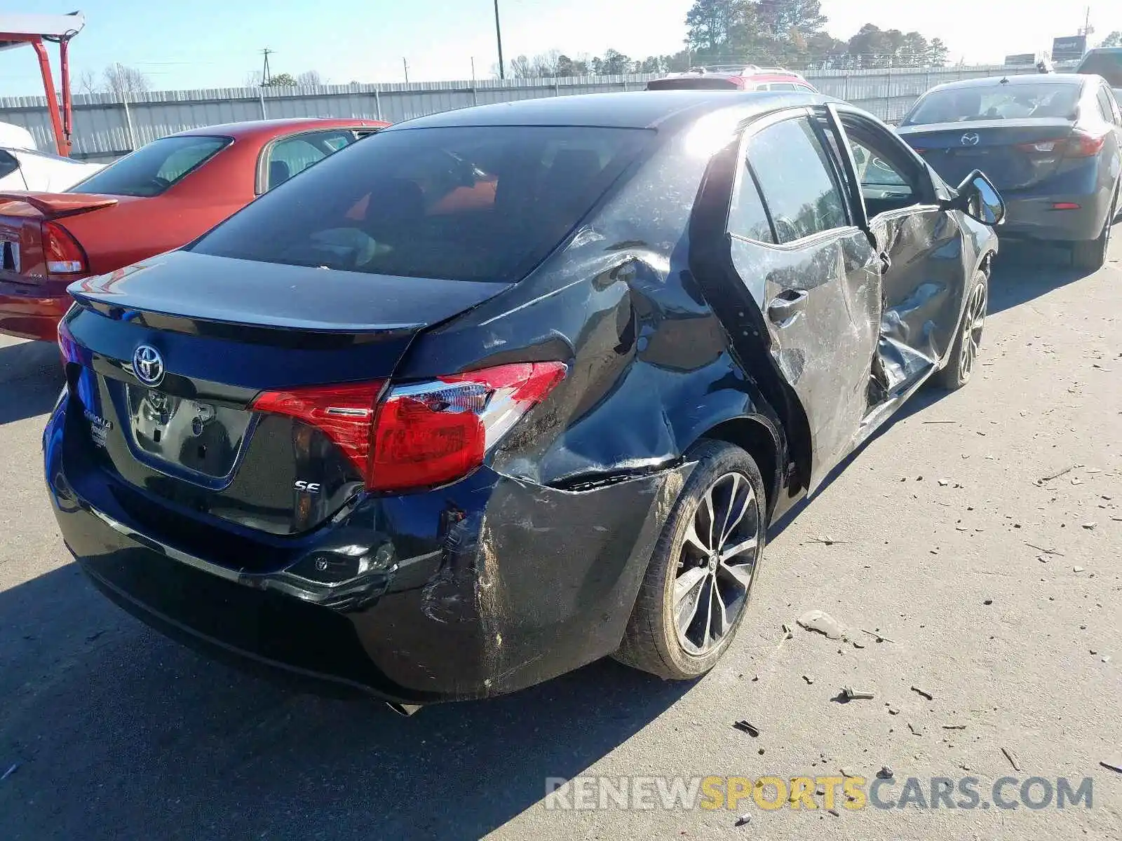 4 Photograph of a damaged car 5YFBURHE2KP866809 TOYOTA COROLLA 2019