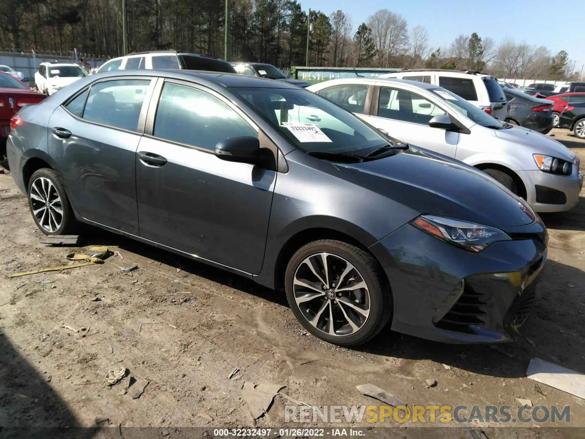 1 Photograph of a damaged car 5YFBURHE2KP866812 TOYOTA COROLLA 2019