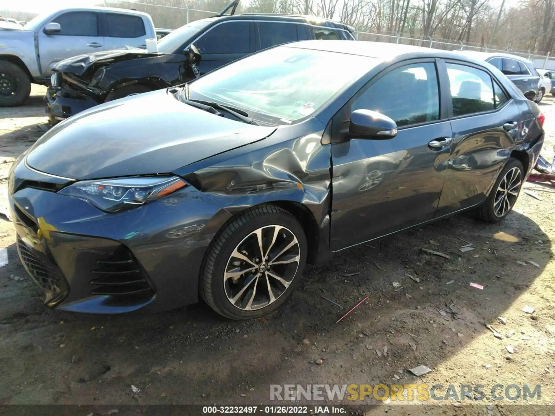 2 Photograph of a damaged car 5YFBURHE2KP866812 TOYOTA COROLLA 2019