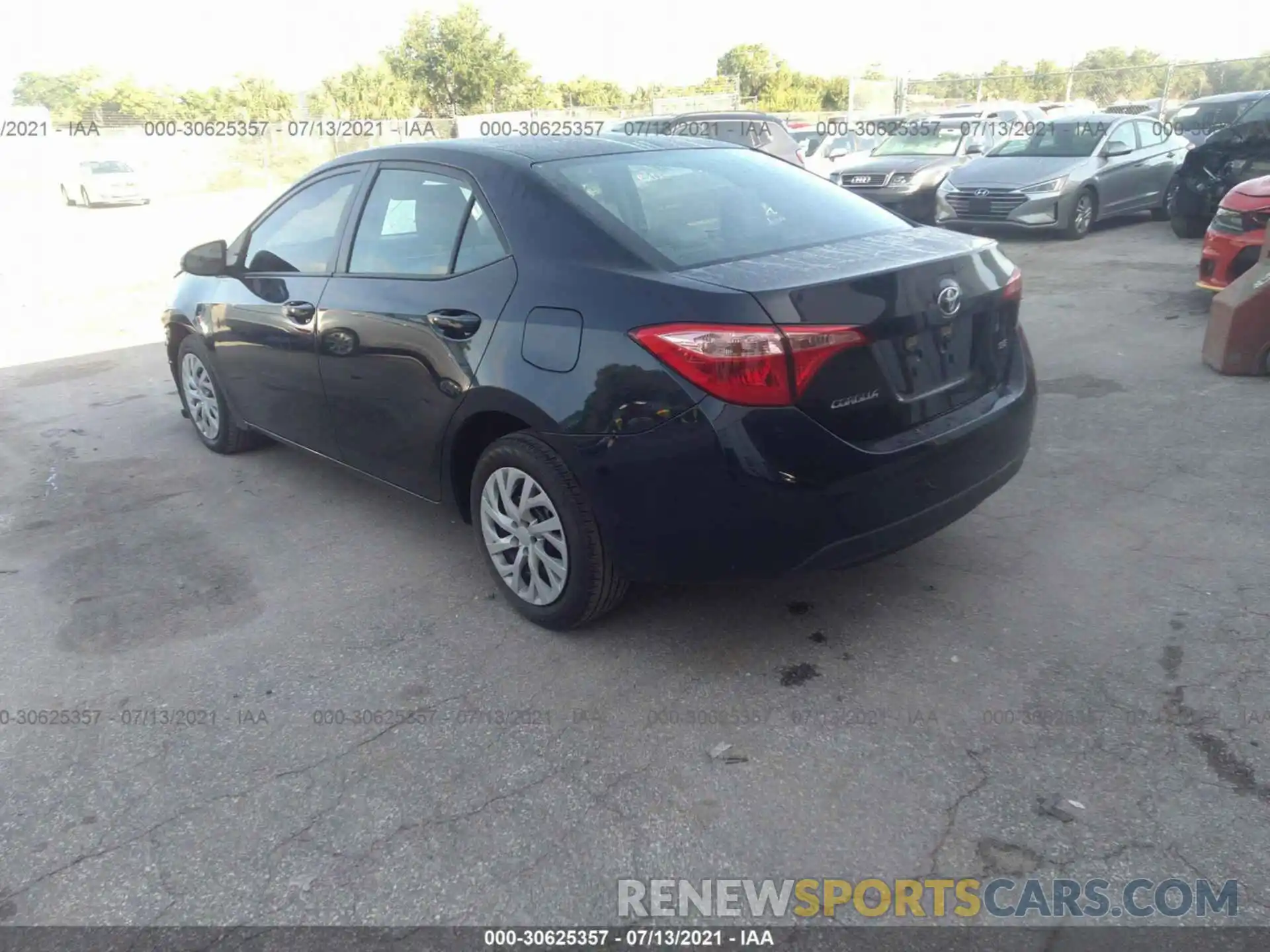 3 Photograph of a damaged car 5YFBURHE2KP867068 TOYOTA COROLLA 2019