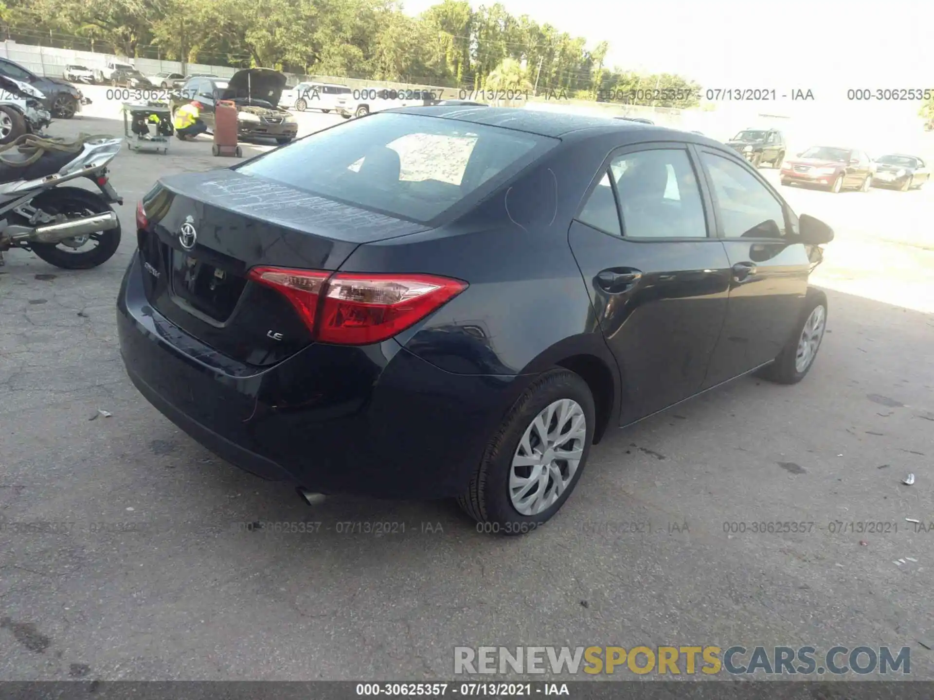 4 Photograph of a damaged car 5YFBURHE2KP867068 TOYOTA COROLLA 2019